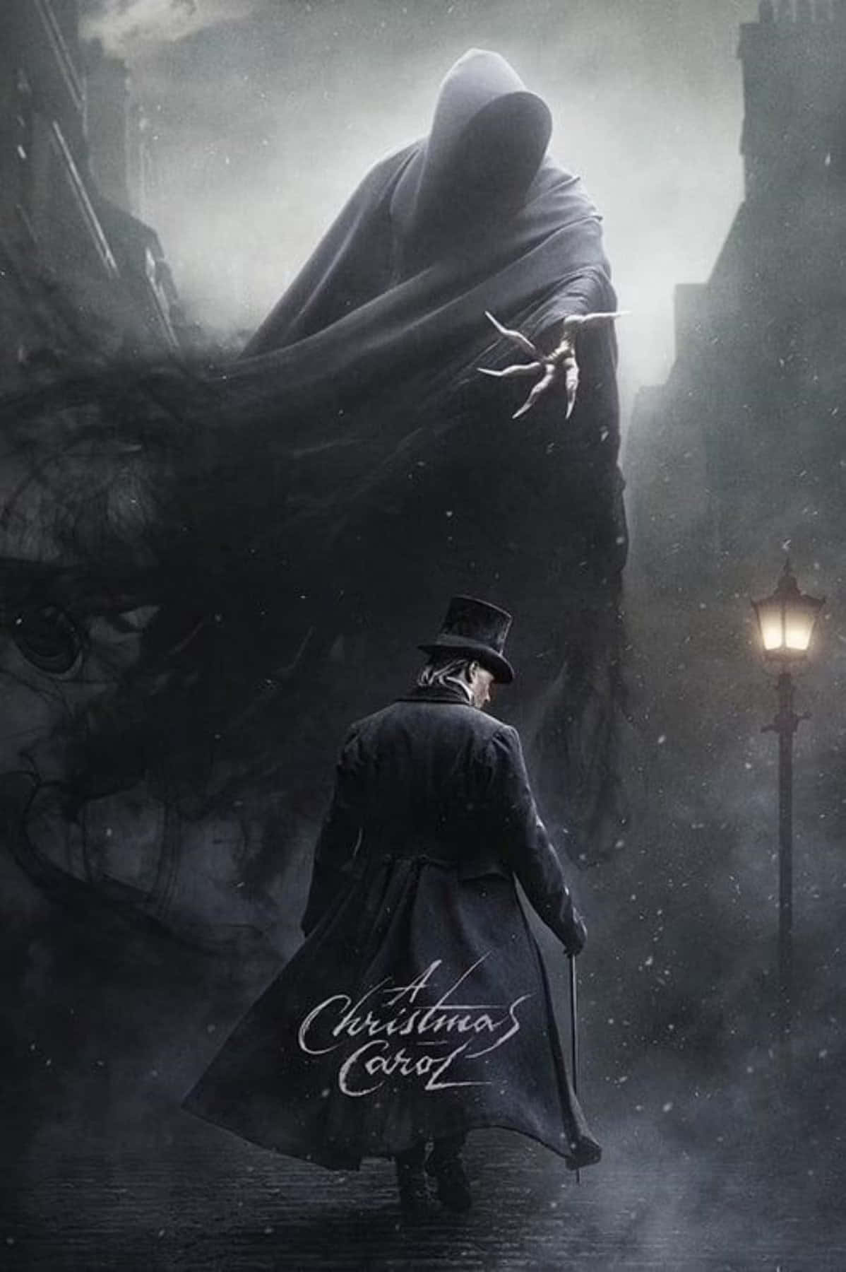 Ang Multo ng Nakaraang Pasko ay dumalaw kay Scrooge sa 'A Christmas Carol' Wallpaper