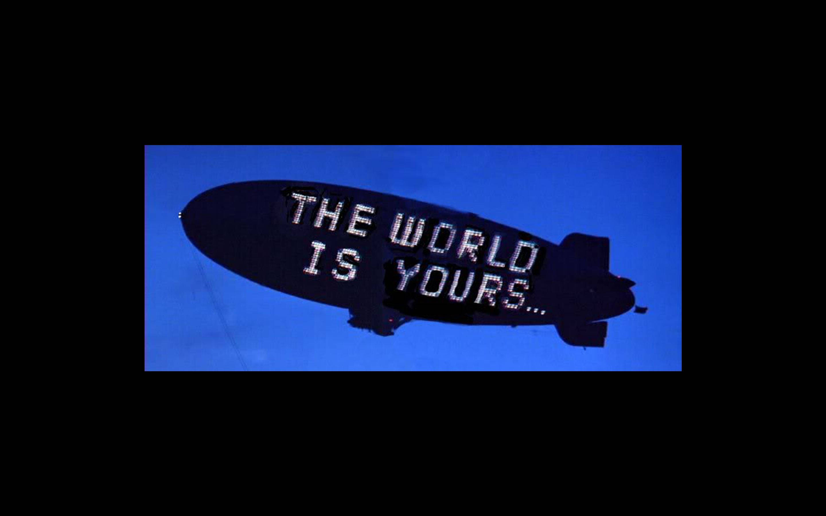 Ang Mundo ay Iyo Blimp Wallpaper