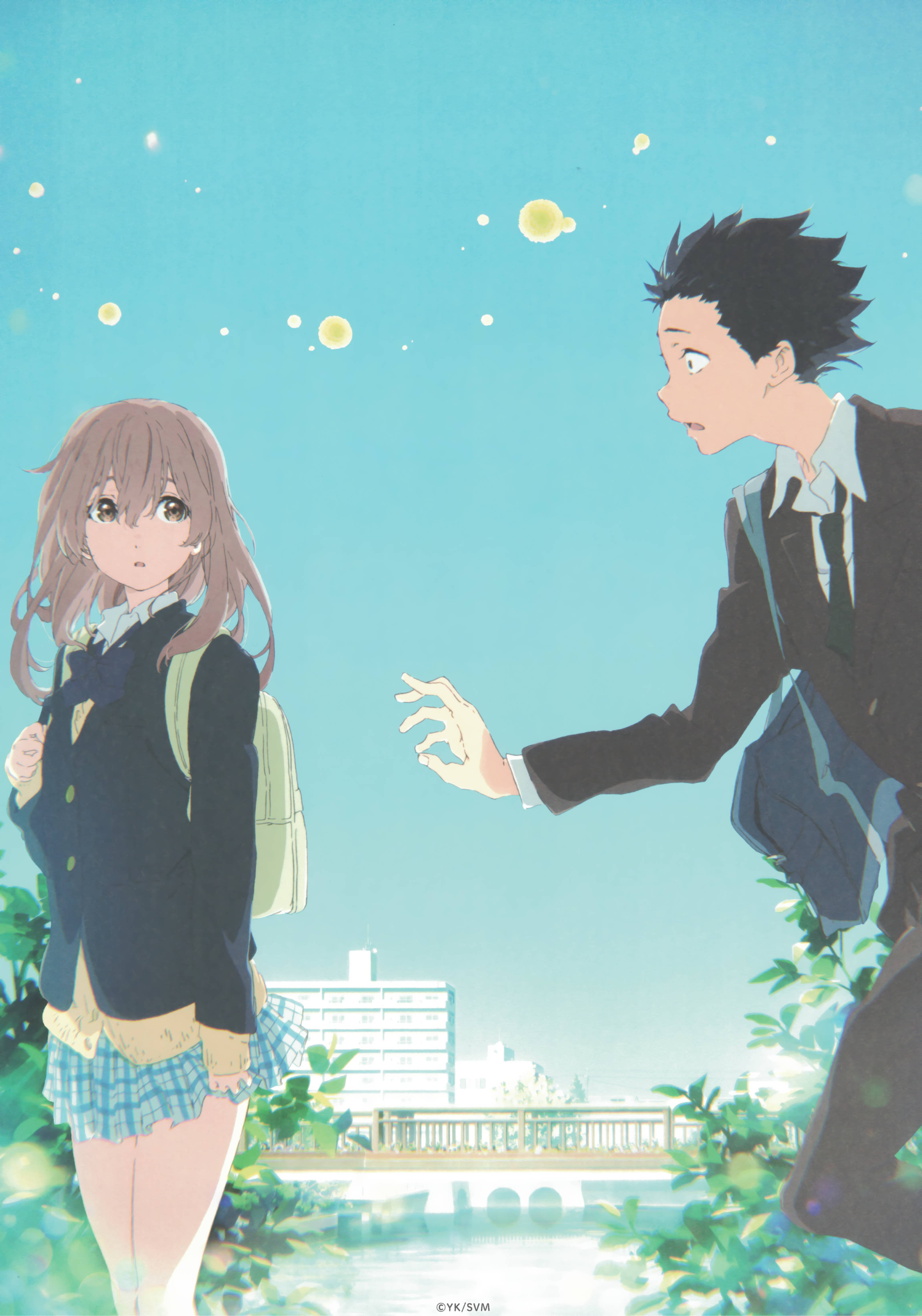 Ang nakakabighang biswal na astetika ng Anime: A Silent Voice Wallpaper