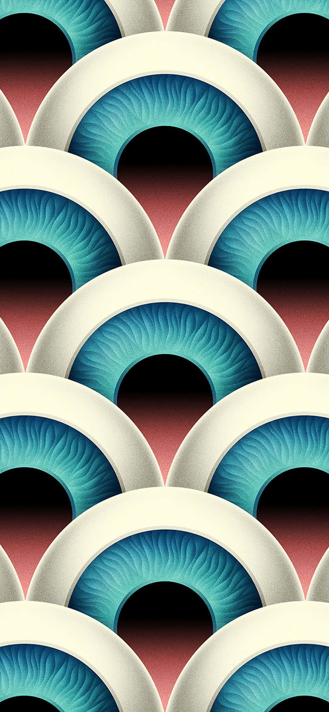 Ang Nakakaintriga na Duplicitous na mga Mata Wallpaper