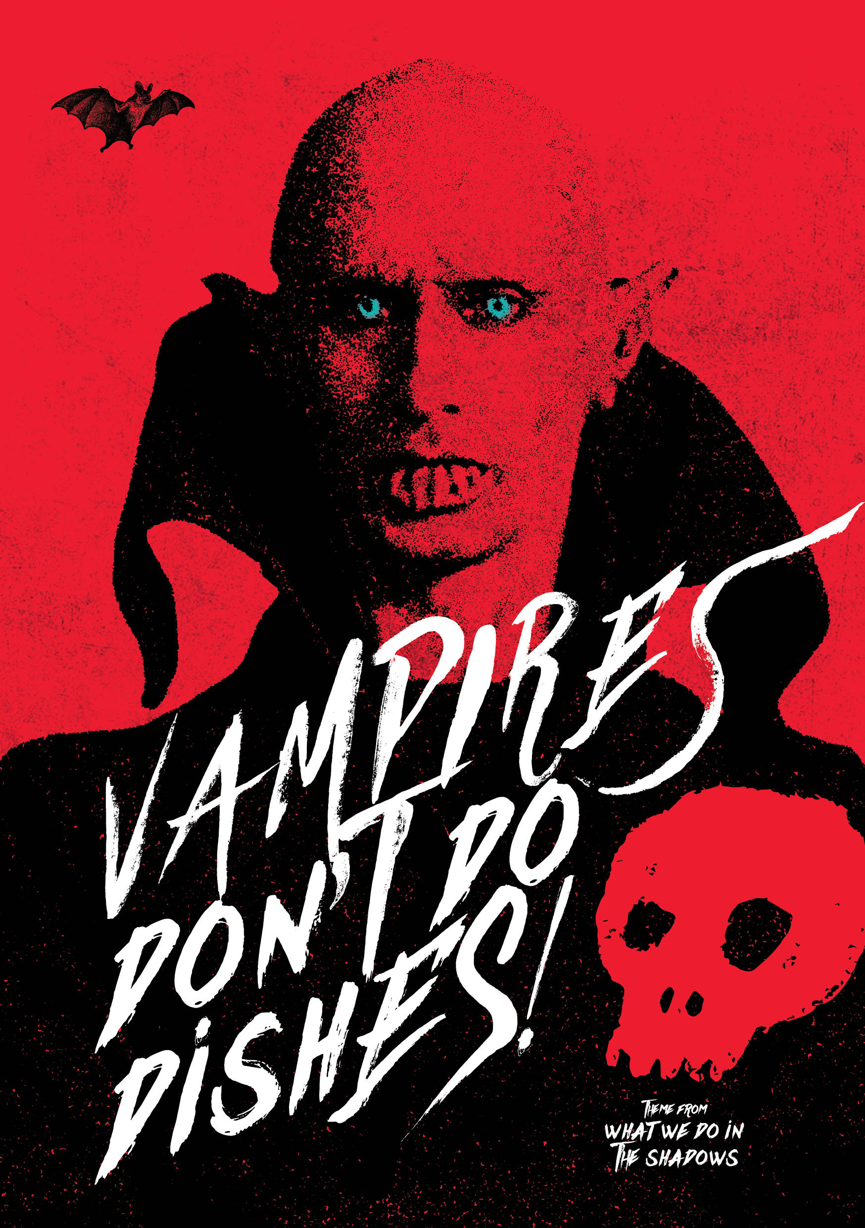 Ang Nakakaintrigang Poster ng TV Show na "What We Do In The Shadows" Wallpaper