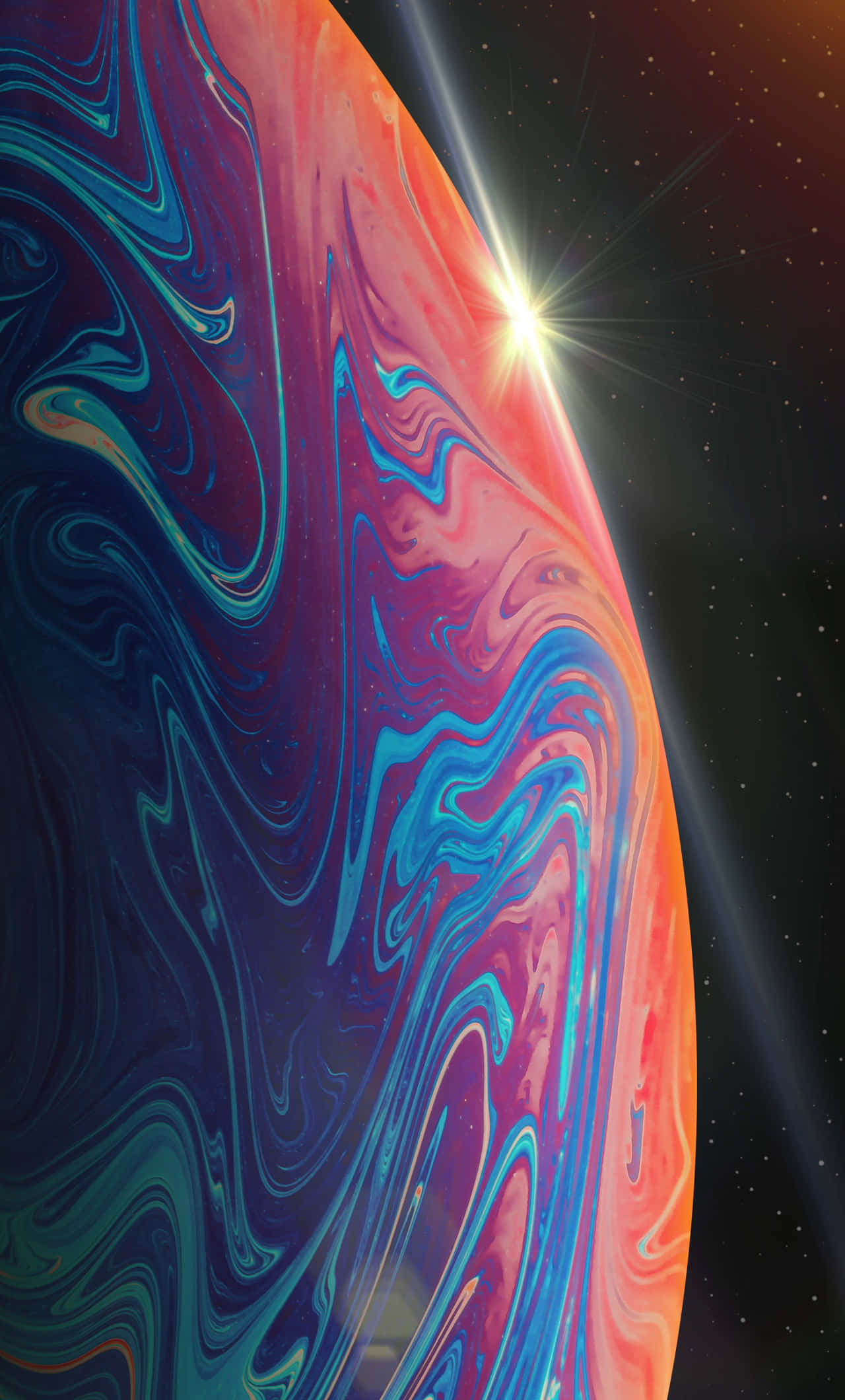 Ang Nakamamanghang Disenyo ng iPhone 13 Wallpaper