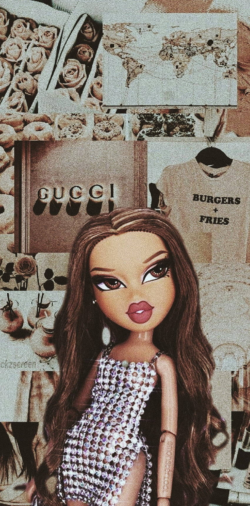 Ang orihinal na mga Bratz Dolls, nagbibigay-lakas sa mga batang babae sa buong mundo sa pamamagitan ng kanilang malawak na hanay ng mga itsura Wallpaper