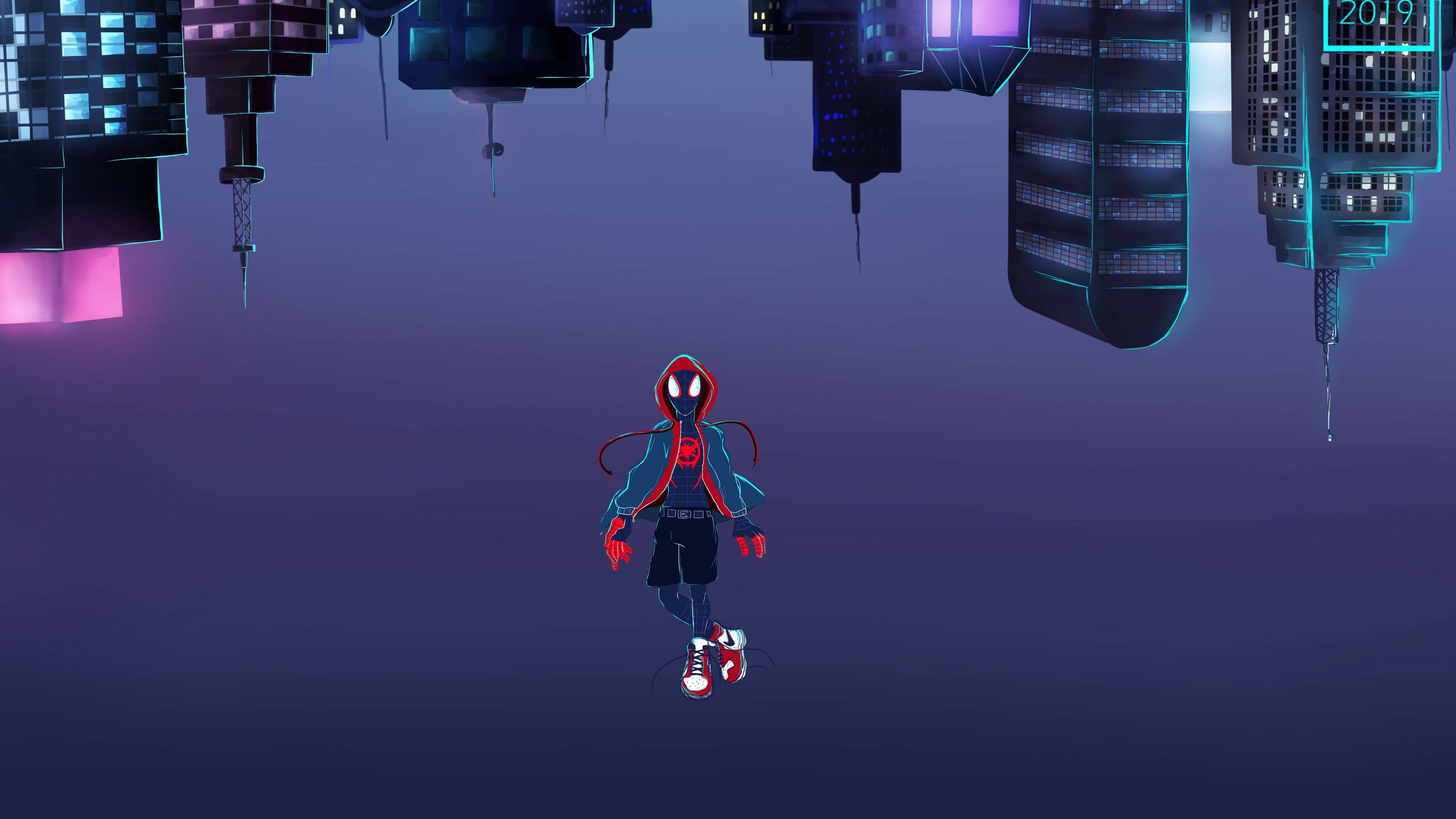 Ang Pagtalon ng Pananampalataya ni Spiderman Wallpaper