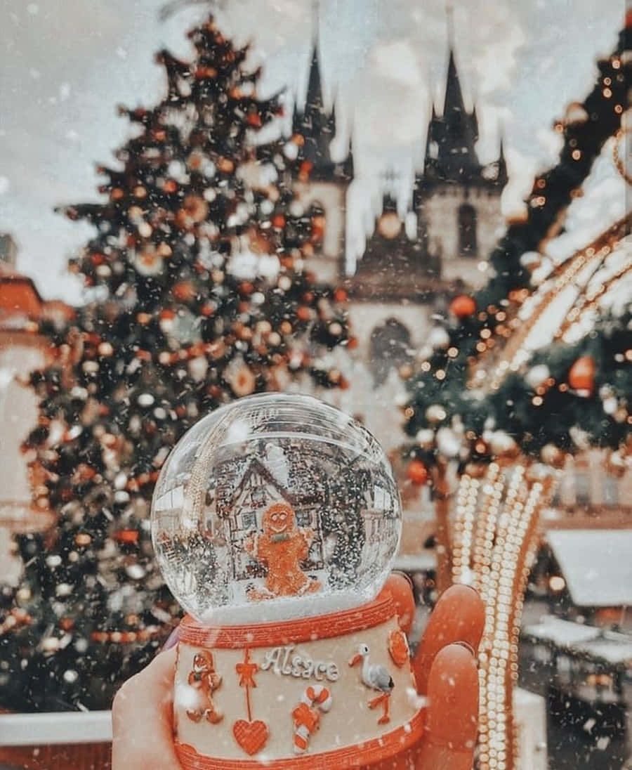 Ang Pasko ay ang perpektong panahon upang dalhin ang init at saya! Wallpaper