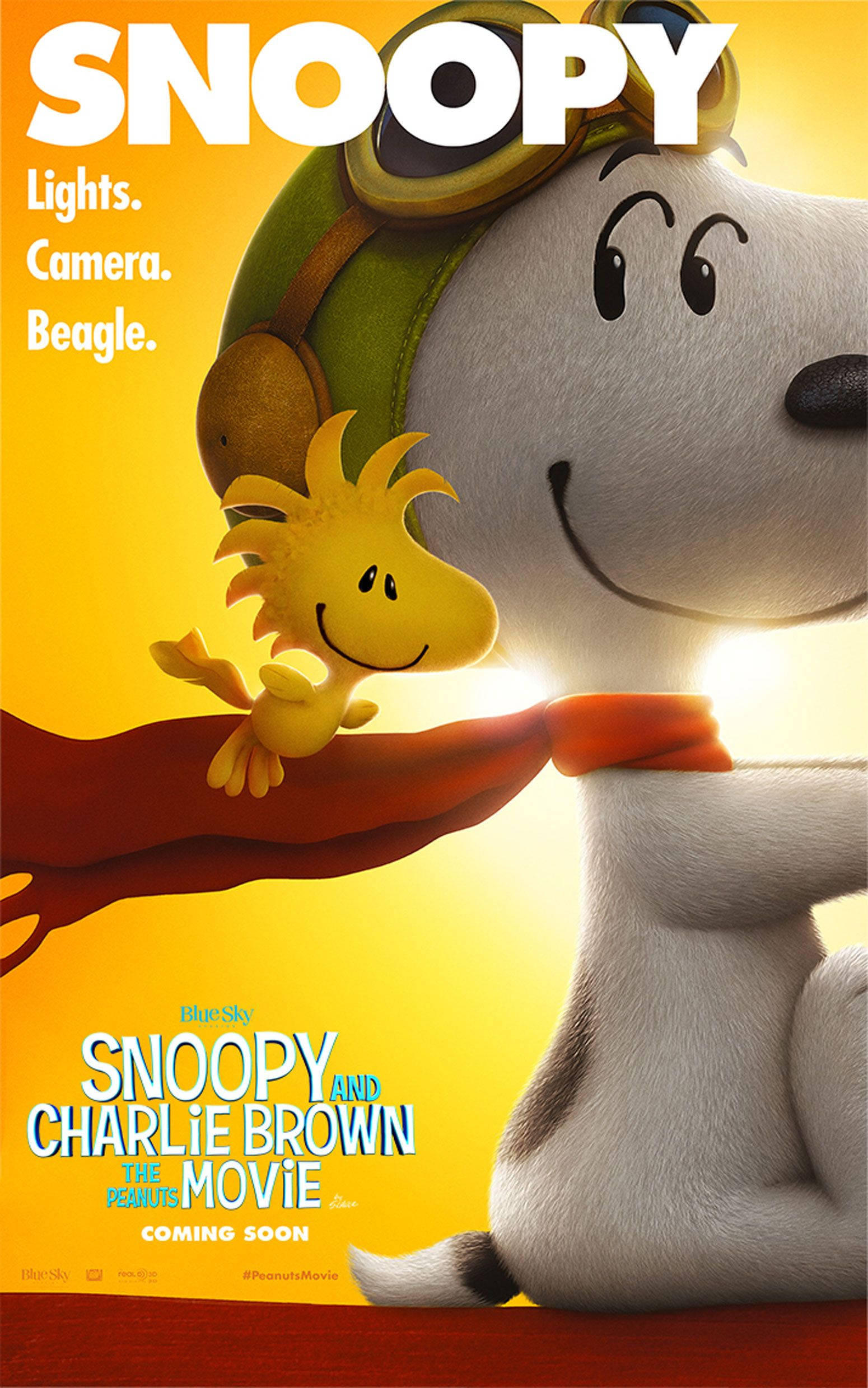 Ang Peanuts Movie Snoopy Poster Wallpaper