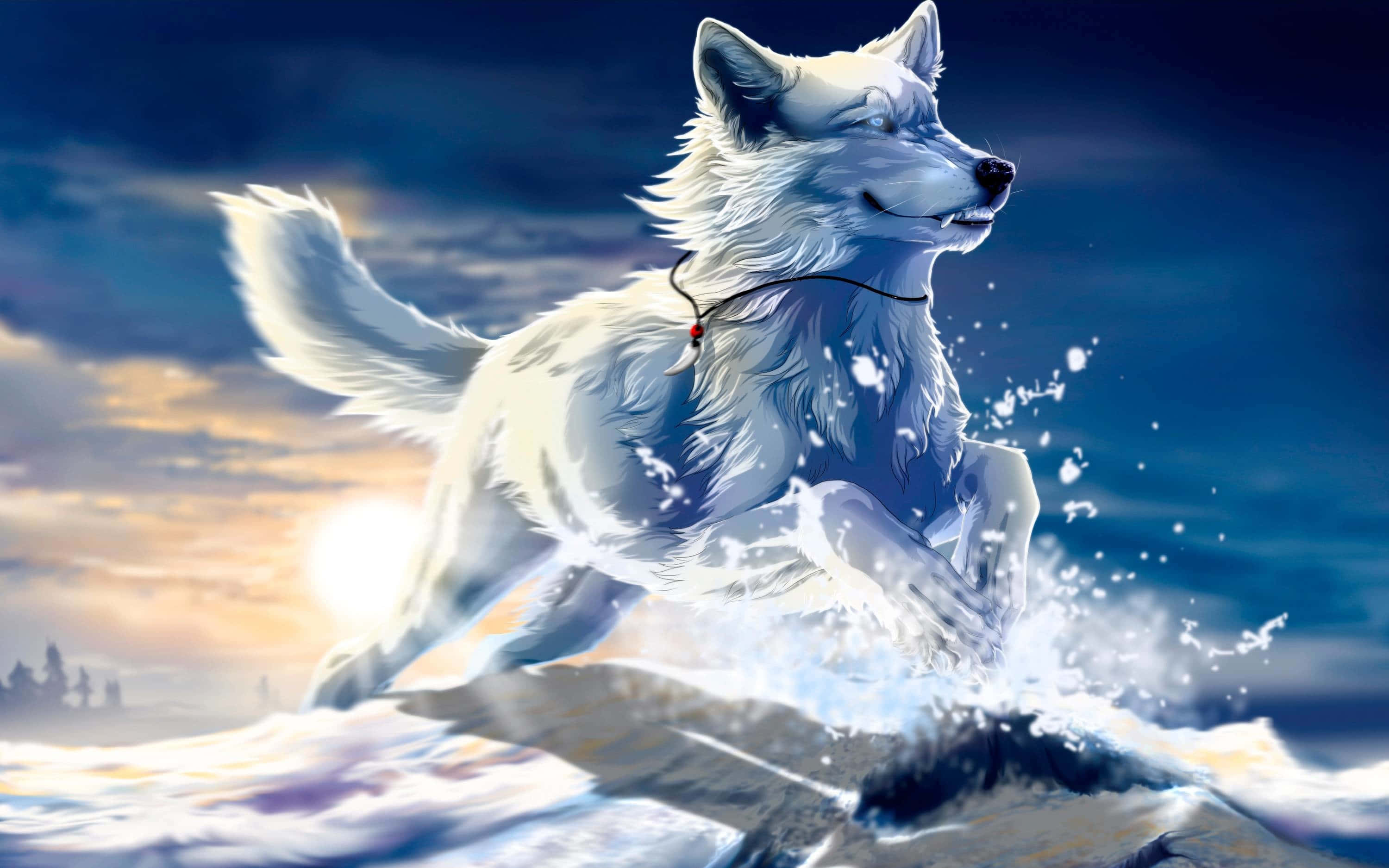 Ang Pinaka Astig na Lobo Wallpaper