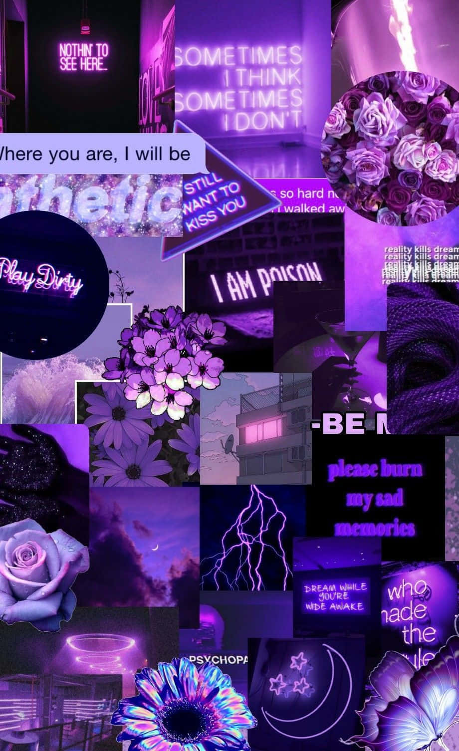 Ang pinakamagandang kulay-ube na baddie ng California na nagbibigay ng sassy na tingin Wallpaper