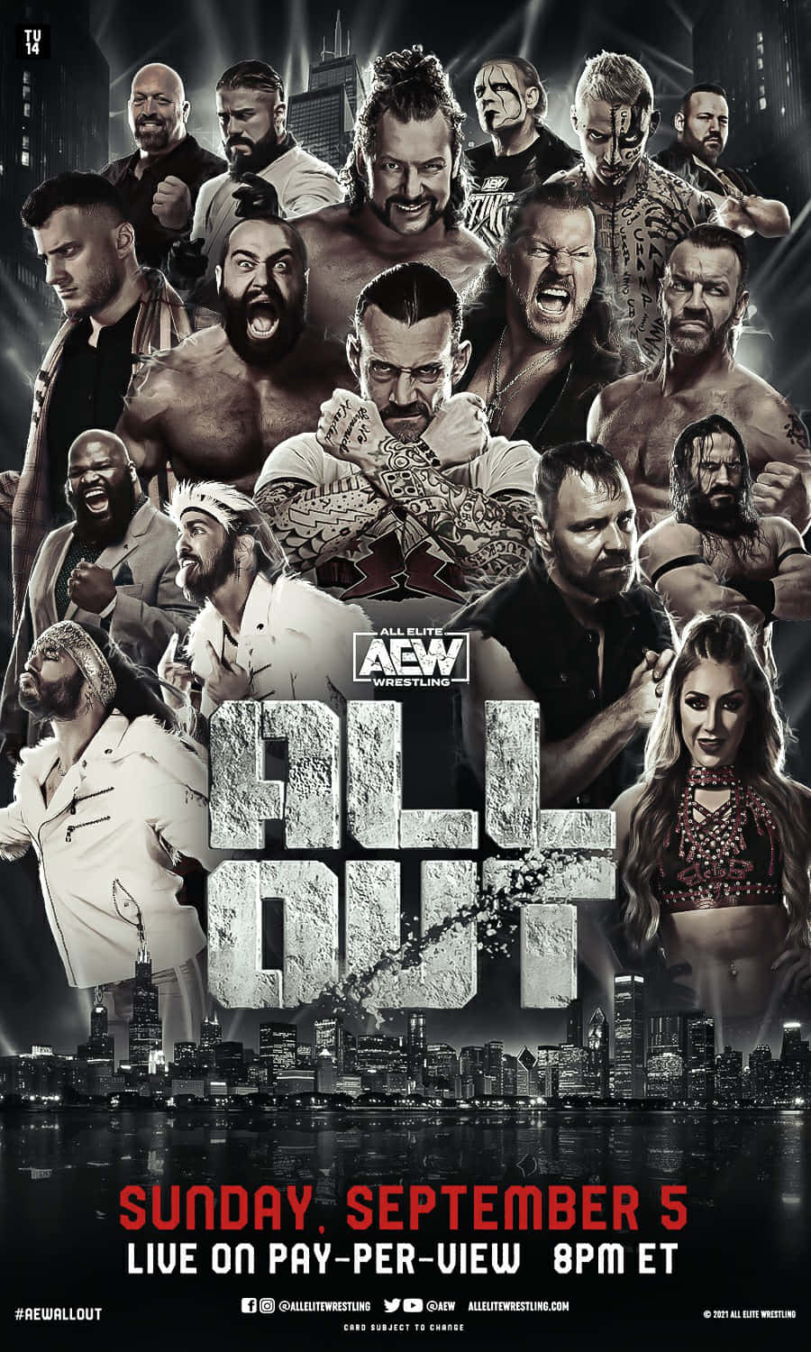 Ang propesyonal na wrestling ay darating sa isang bagong entablado – AEW! Wallpaper