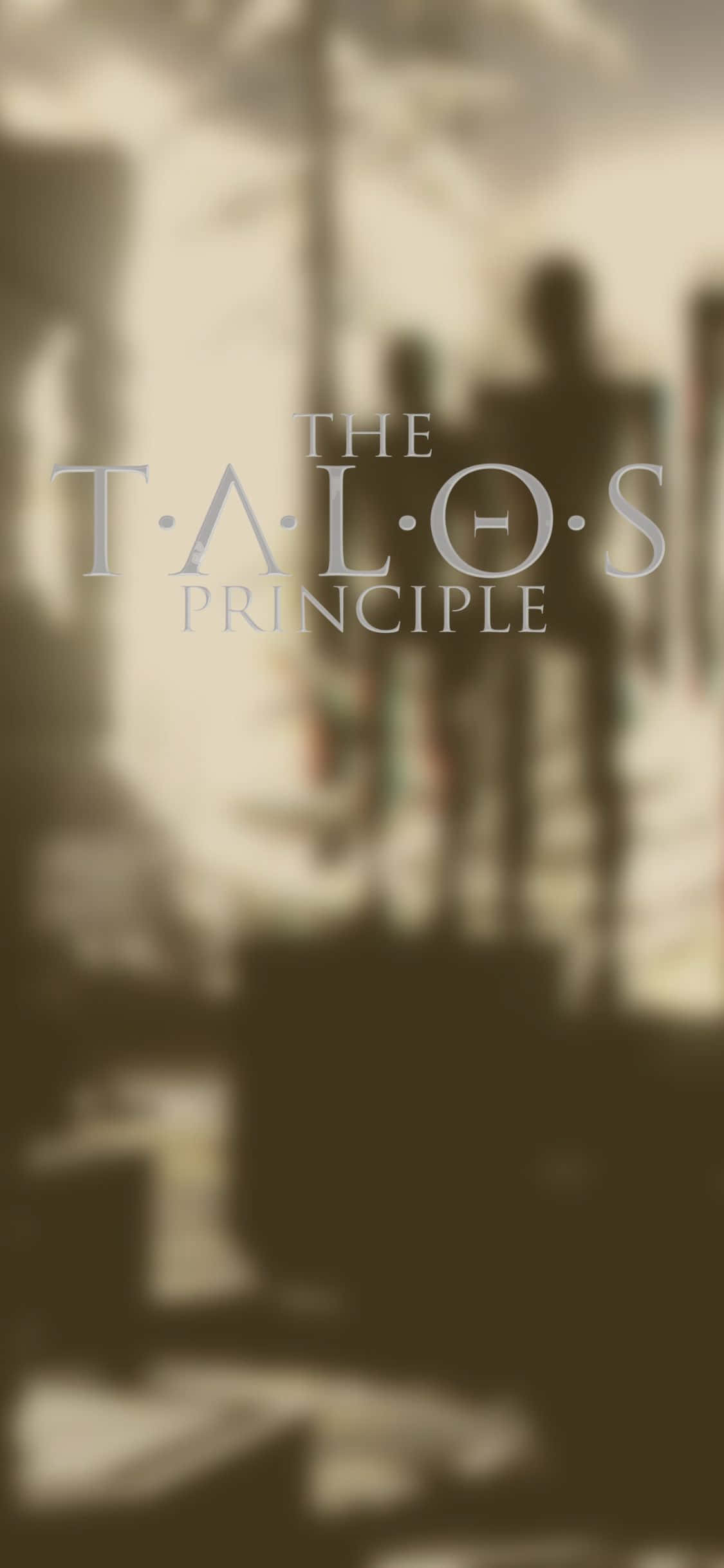 Ang Talos Principle sa iPhone XS - Tangkilin ang Walang Kapantay na Pakikipagsapalaran Kahit Saan Wallpaper