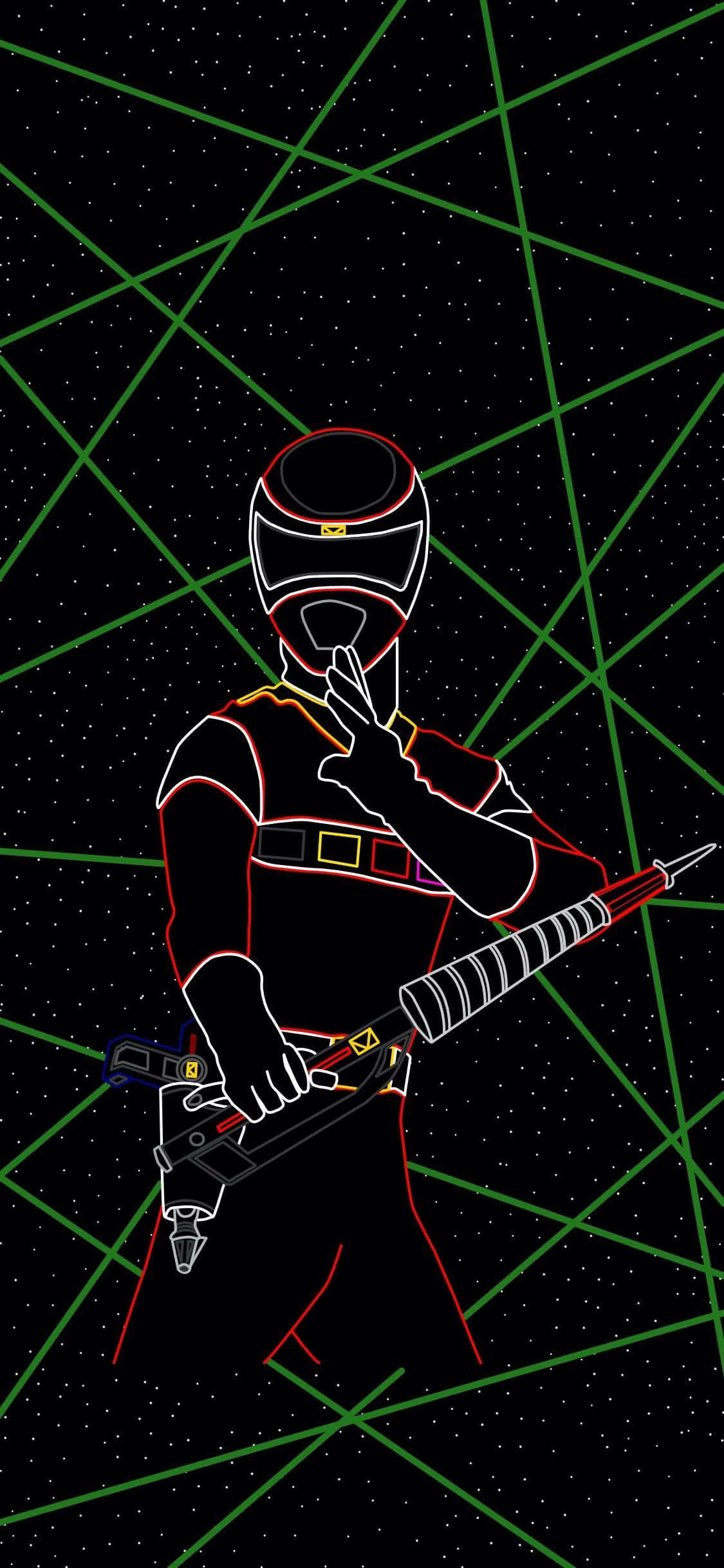 “Ang teamwork ay gumagawa ng Power Rangers dream work!” Wallpaper