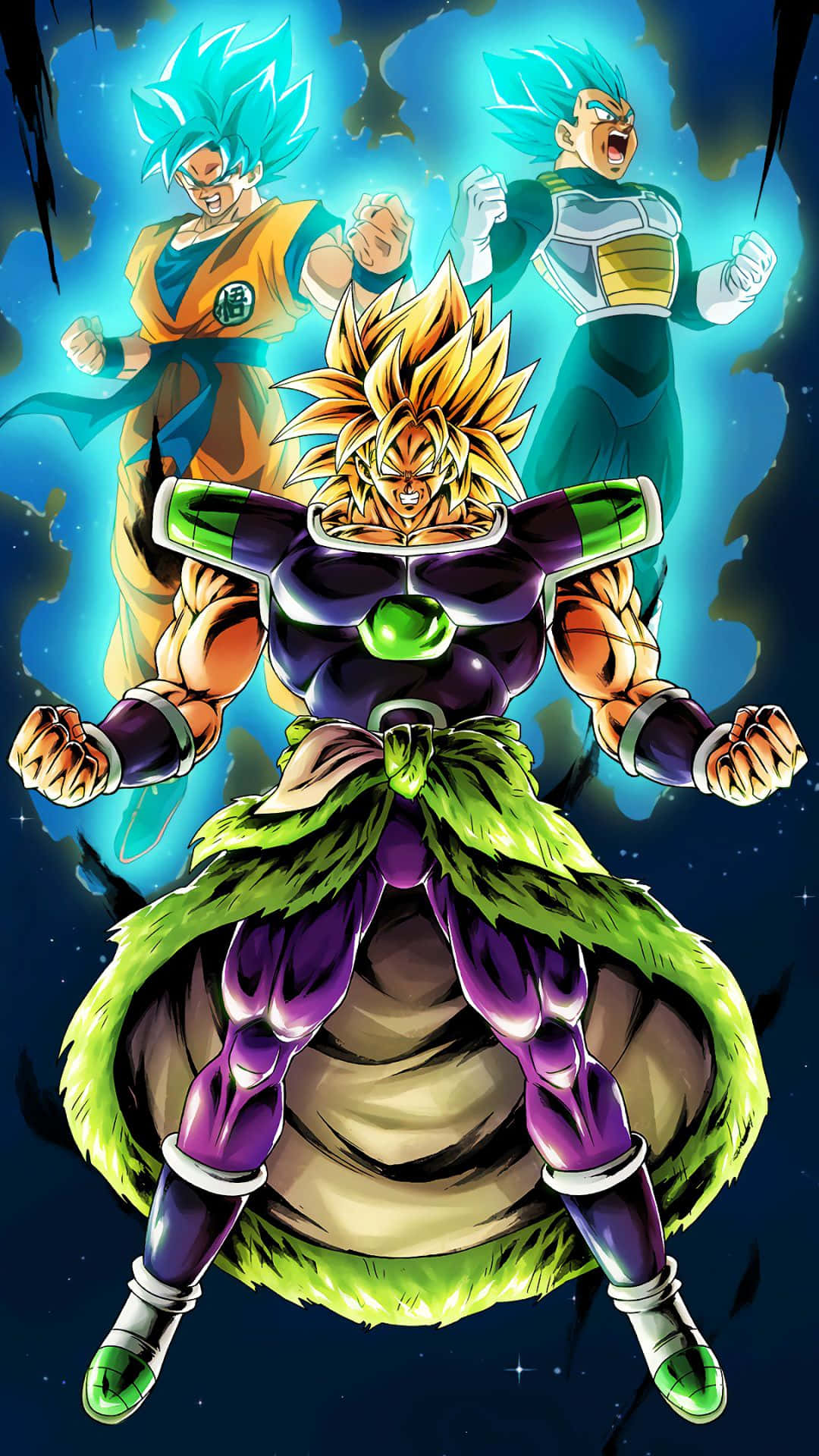 Ang Tunay na Kapangyarihan ay Pinakawalan - Broly sa Dragon Ball Super Wallpaper