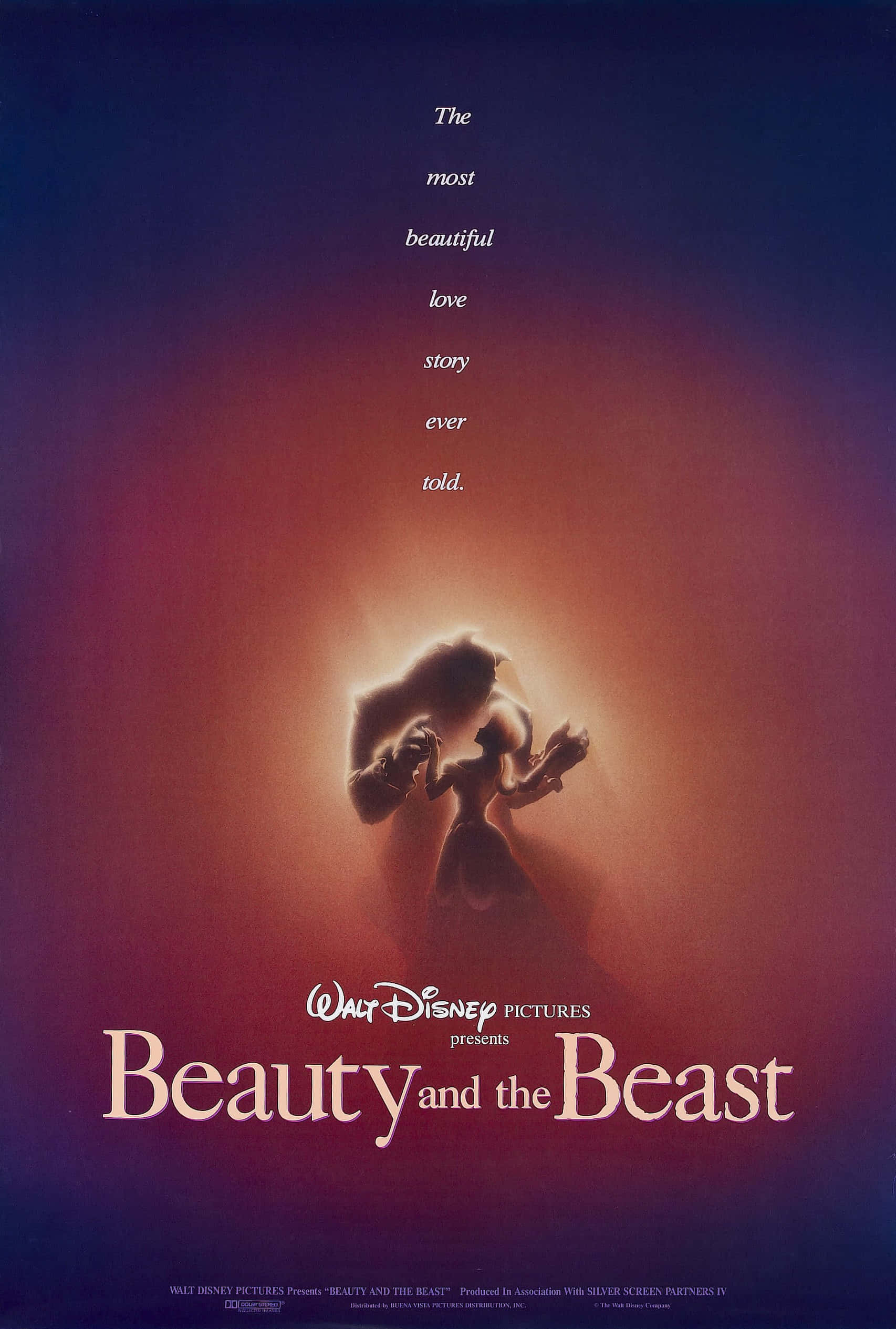Ang tunay na pag-ibig ay nagtatagumpay sa iconic animated classic ng Disney, Beauty and the Beast Wallpaper