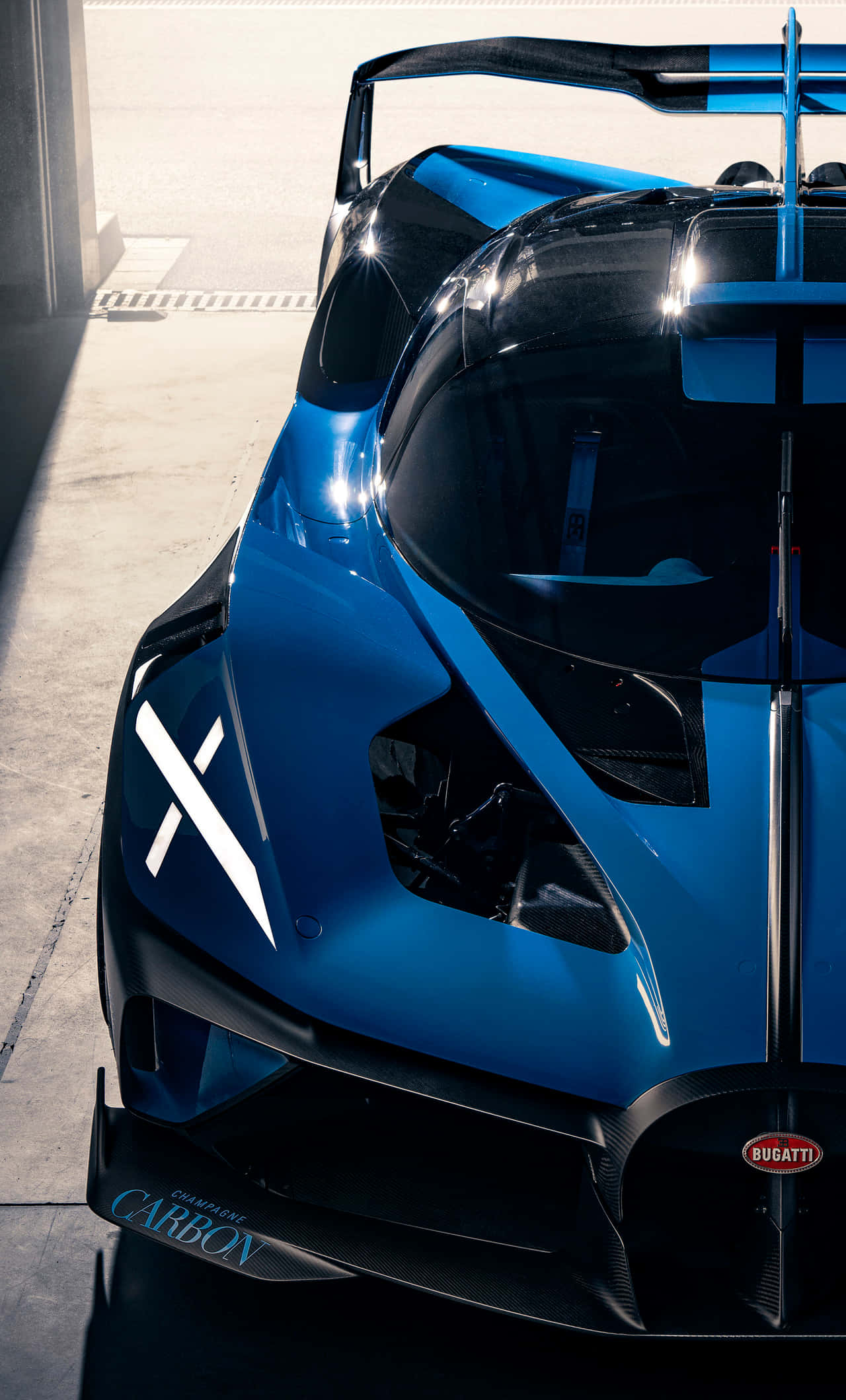 Ang Ultimate Luxury Experience: ang Bugatti Phone Wallpaper