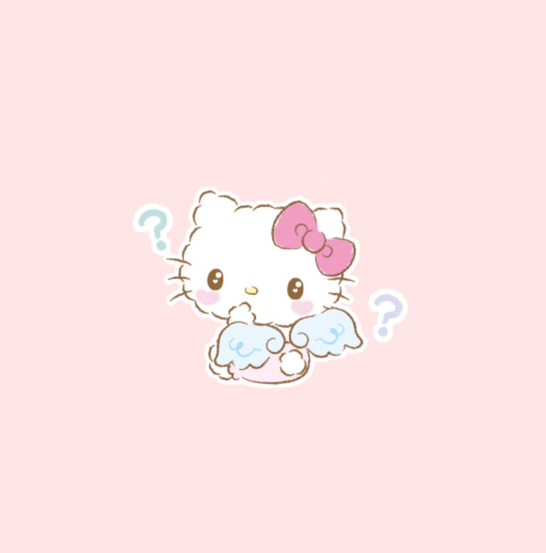 Anghel Hello Kitty Aesthetic Wallpaper
