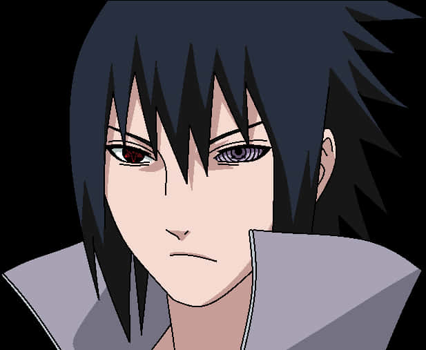 Animated Character na May Rinnegan Eyes Wallpaper