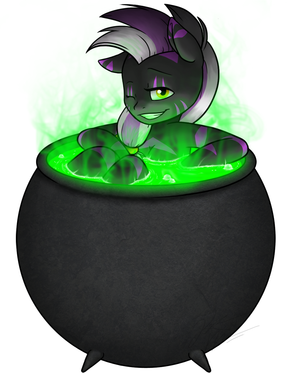 Animated Character sa Cauldron Wallpaper