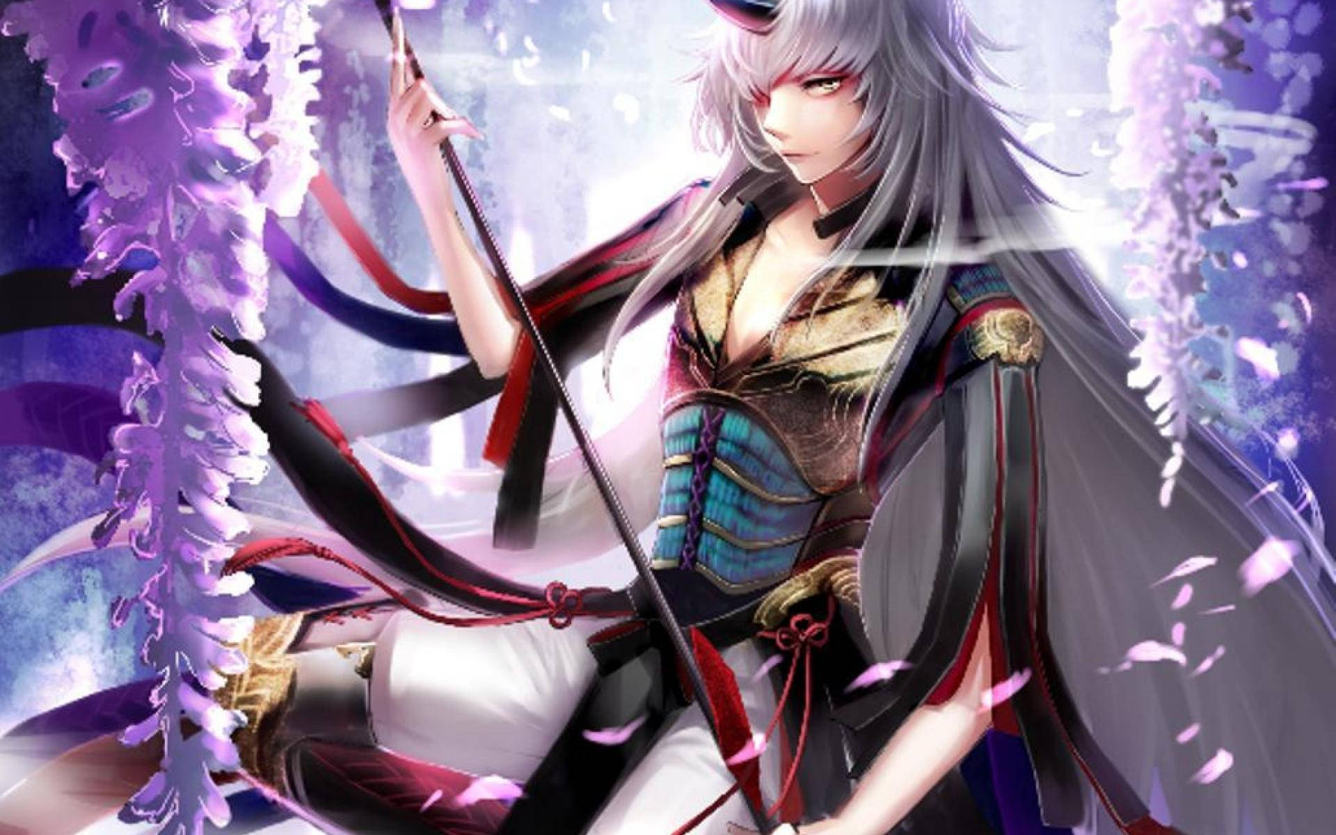 Anime Demon Boy na Sobrang Nakatutok Wallpaper