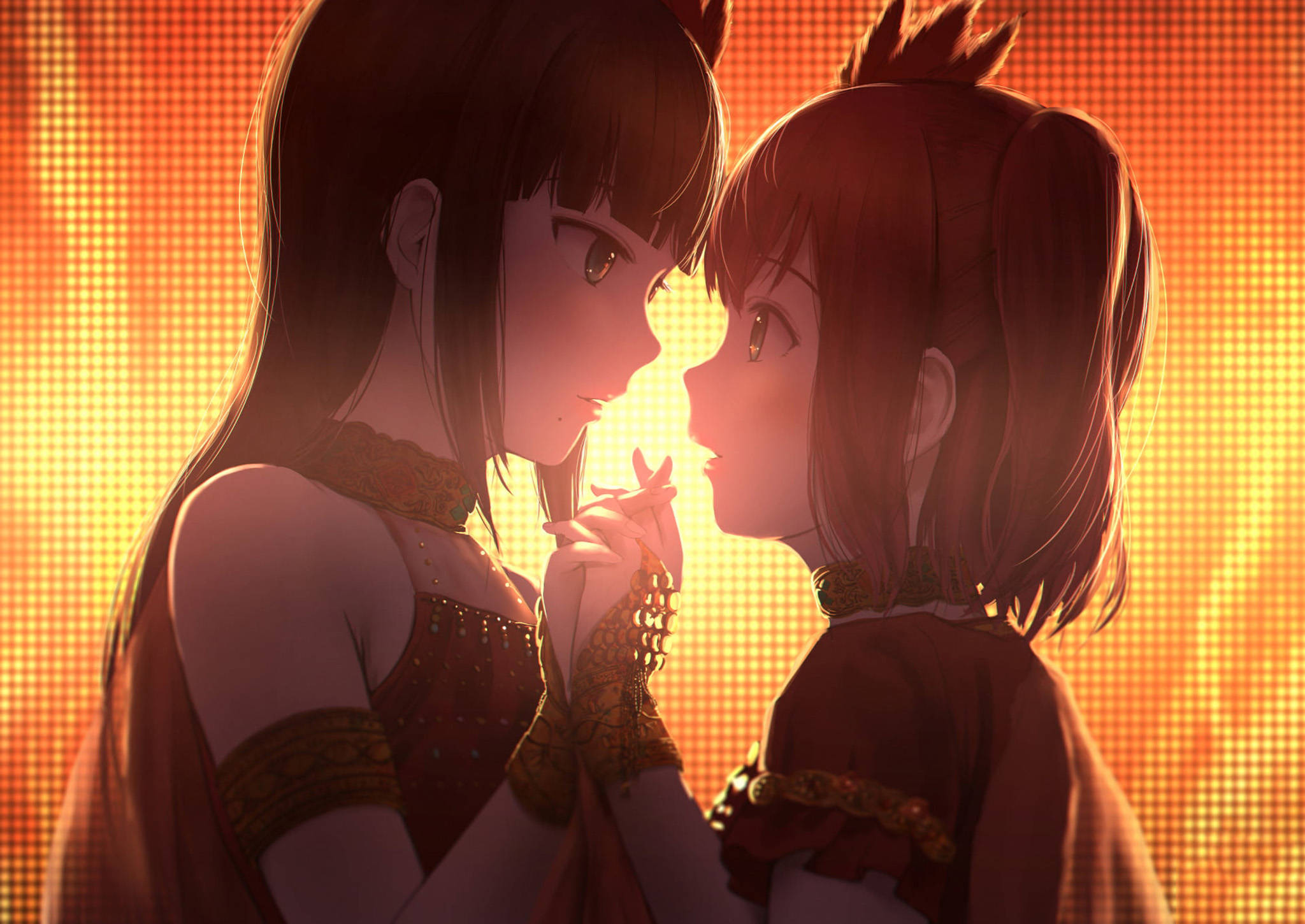 Anime Lesbian Dia at Ruby Wallpaper