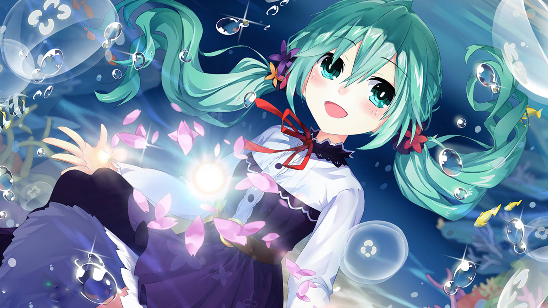 Anime Live Masayang Babae Wallpaper