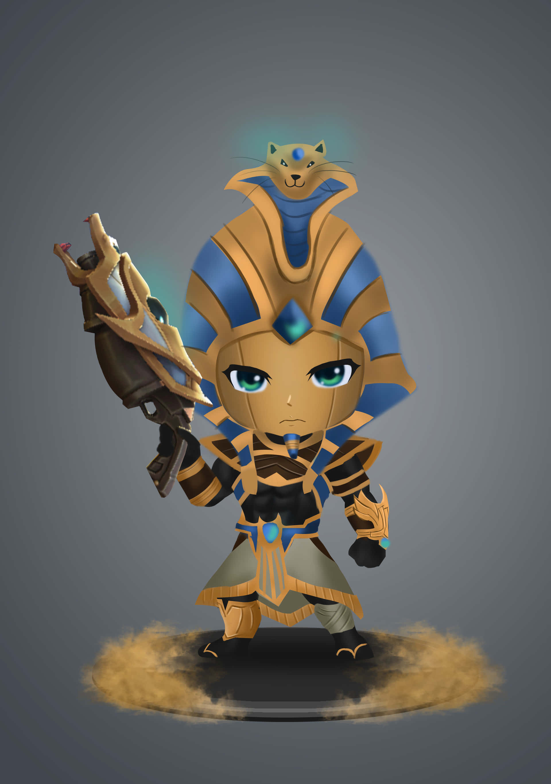 Anime Style Anubis Mobile Legends Roger Wallpaper