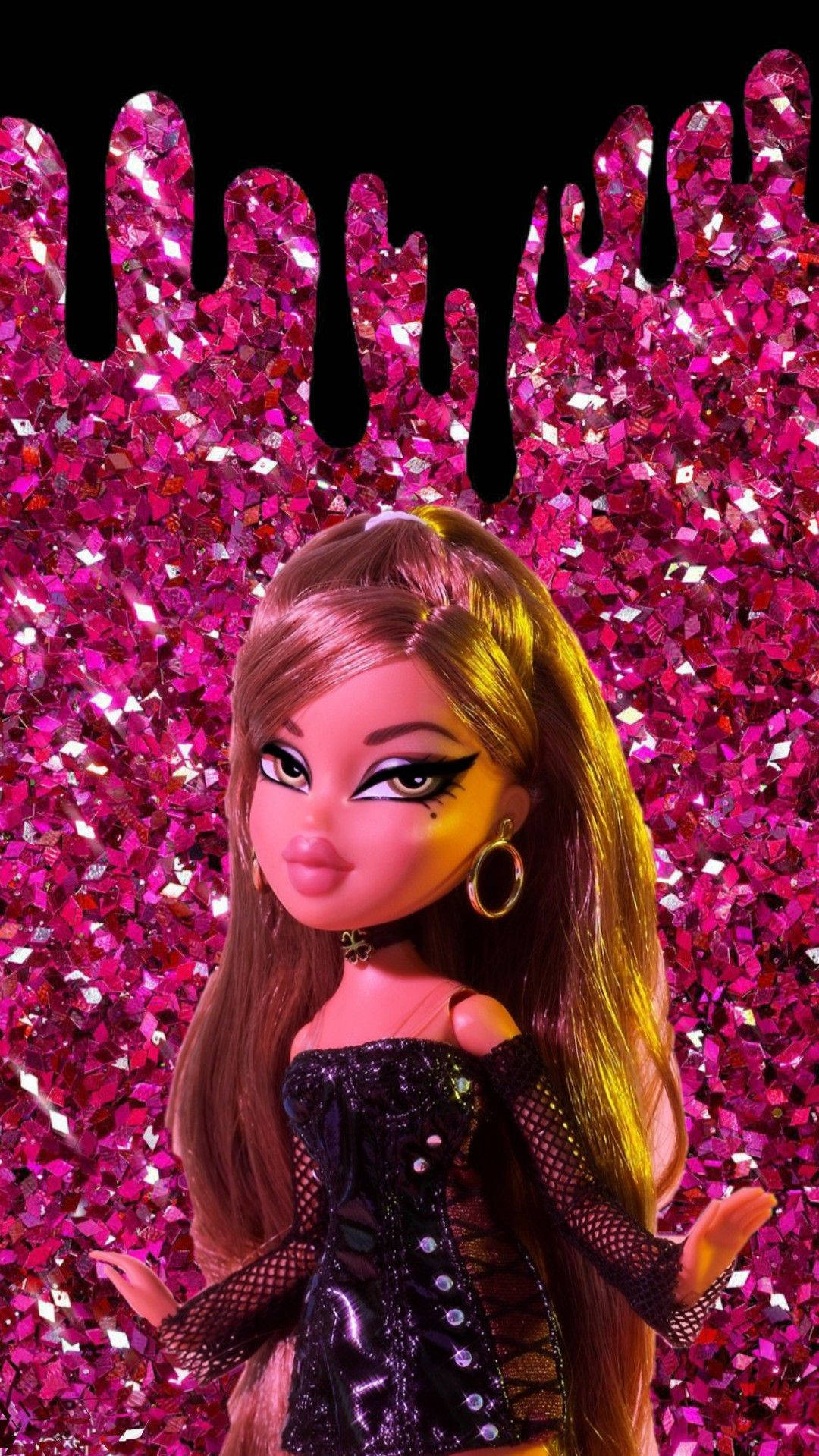 Apat na Bratz Doll na nakangiti, handa sa saya at pakikipagsapalaran Wallpaper