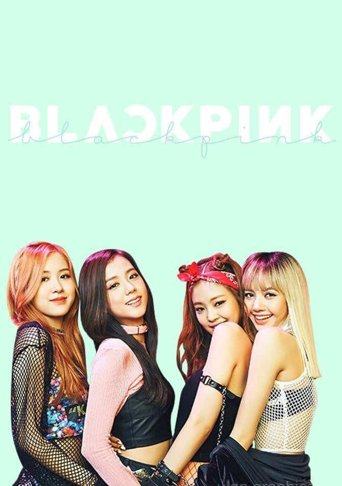 Apat na Muse: South Korean girl group na Blackpink. Wallpaper