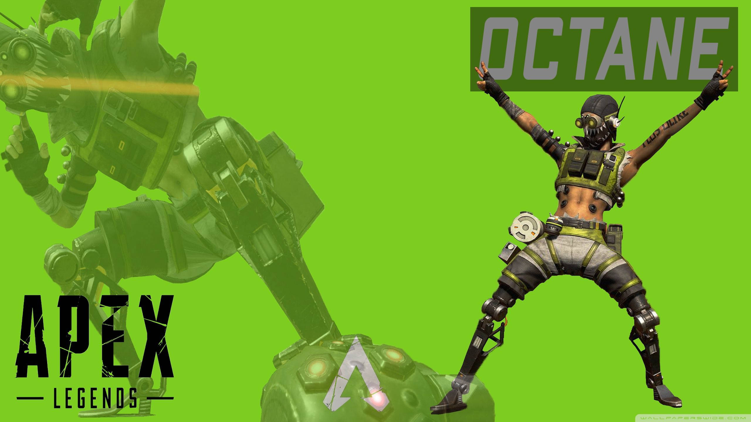 Apex Legends Octane Nakabukaka ang mga Binti Wallpaper