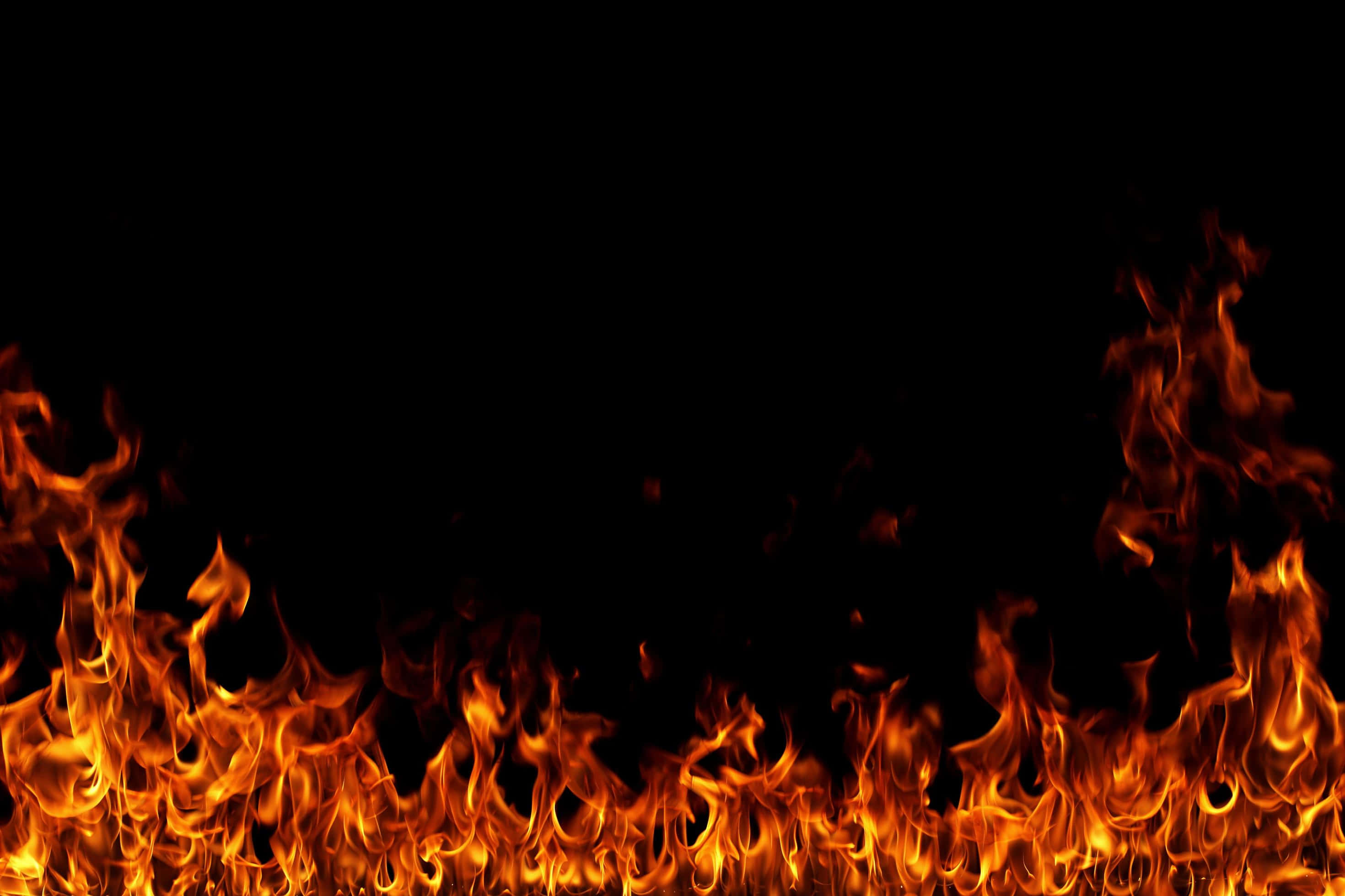 Apoy na Frame na Likuran Wallpaper