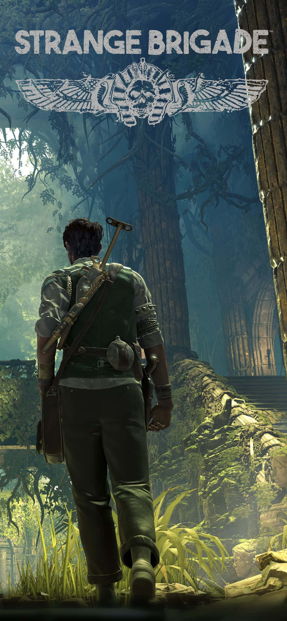 Archimedes de Quinc iPhone X Strange Brigade Background Wallpaper