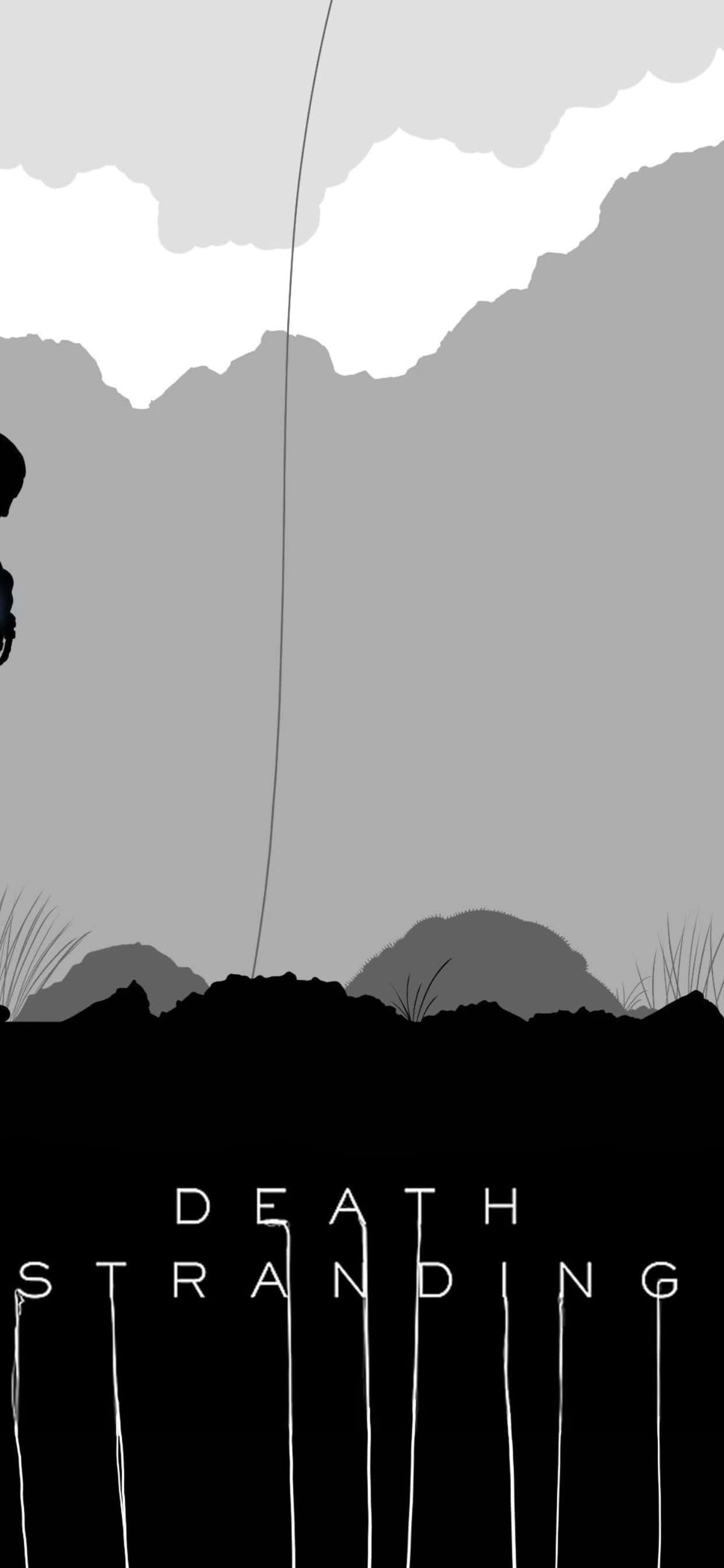 Ariin ang bagong iPhone XS Max, inspirido ng epic video game, Death Stranding Wallpaper