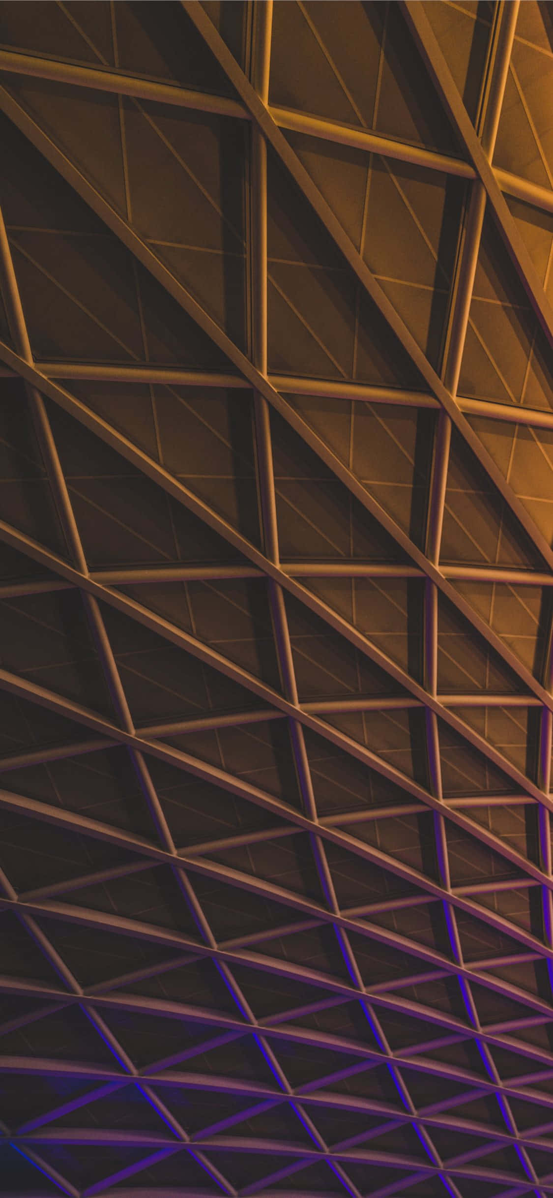 Steel Beam Contemporary Architecture Wallpaper