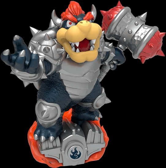 Armor ni Bowser Wallpaper