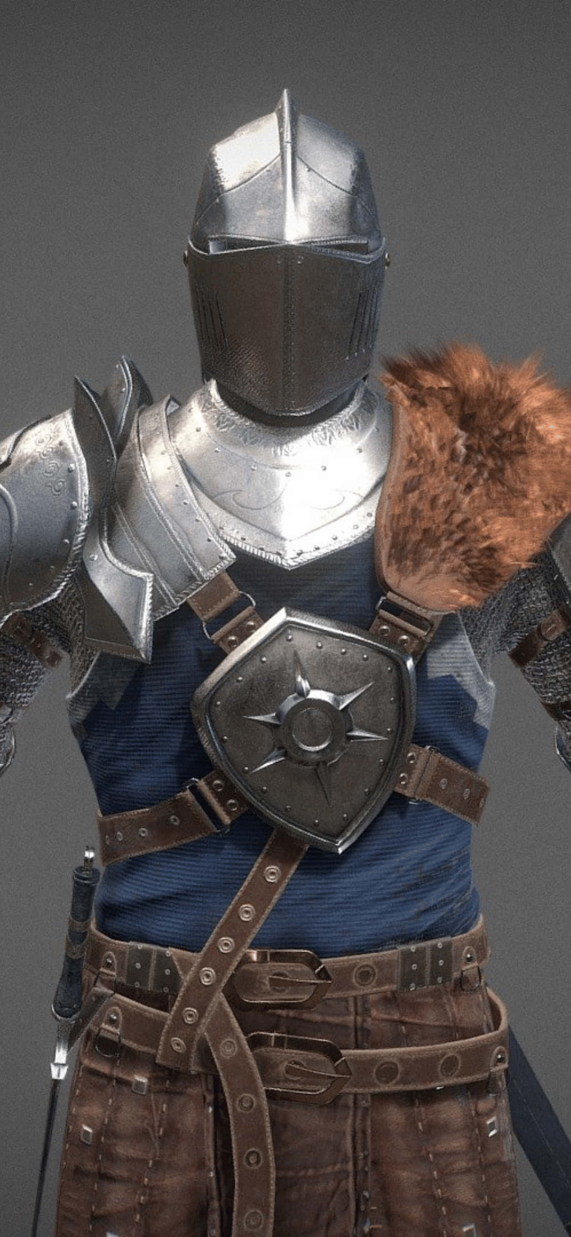 Armor Theme iPhone Xs Mordhau Background Wallpaper