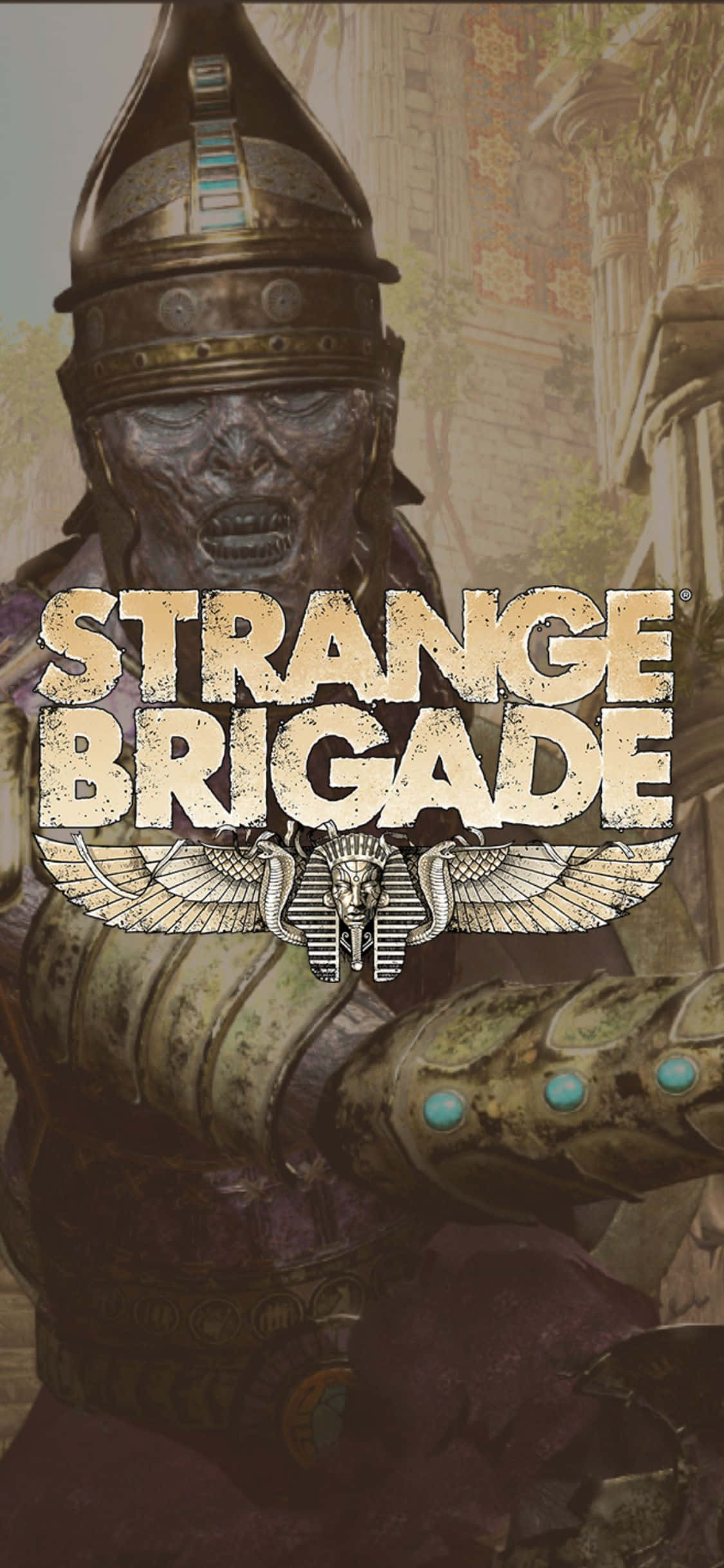 Armored Skeleton Zombie iPhone X Strange Brigade Background Wallpaper