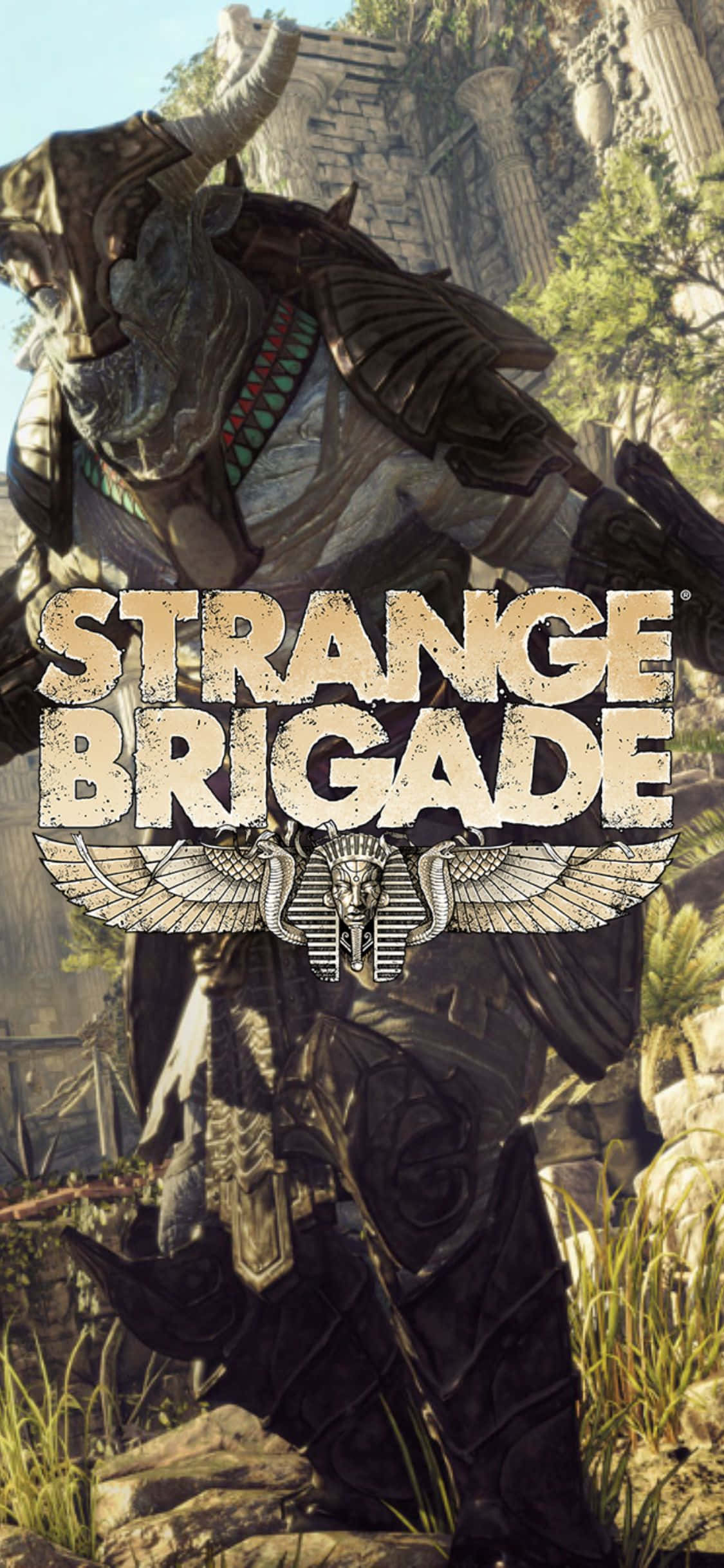Armored Zombie iPhone X Strange Brigade Background Wallpaper