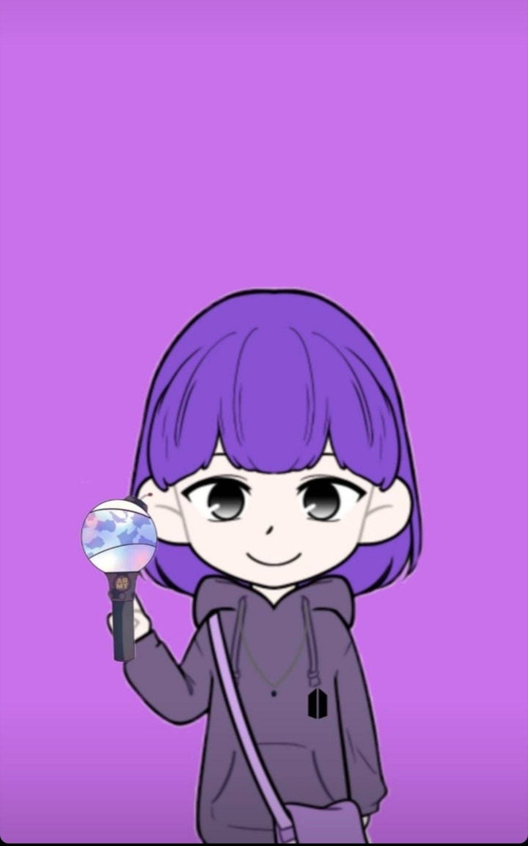 ARMY Girl Cute iPhone Wallpaper