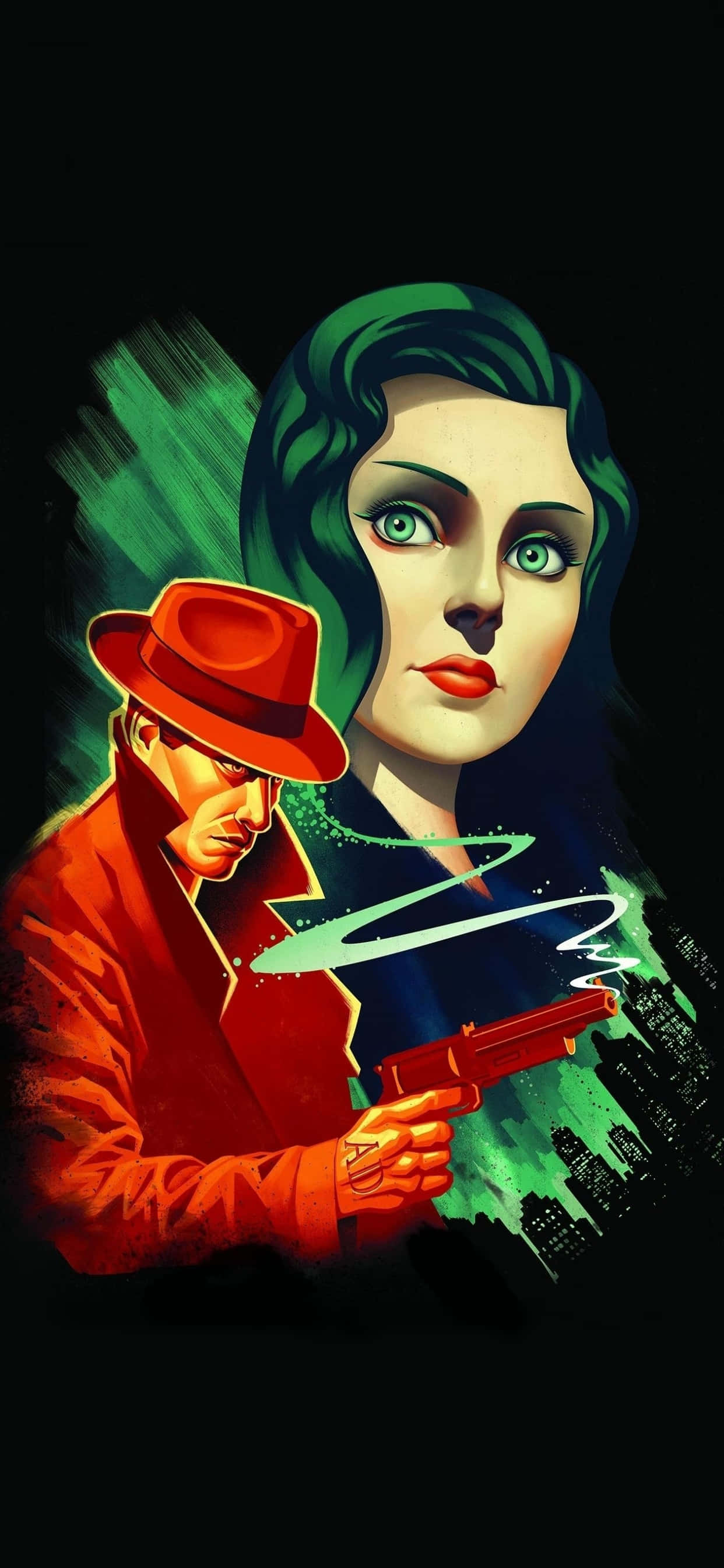 Art iPhone Xs Max Bioshock Infinite Background Wallpaper