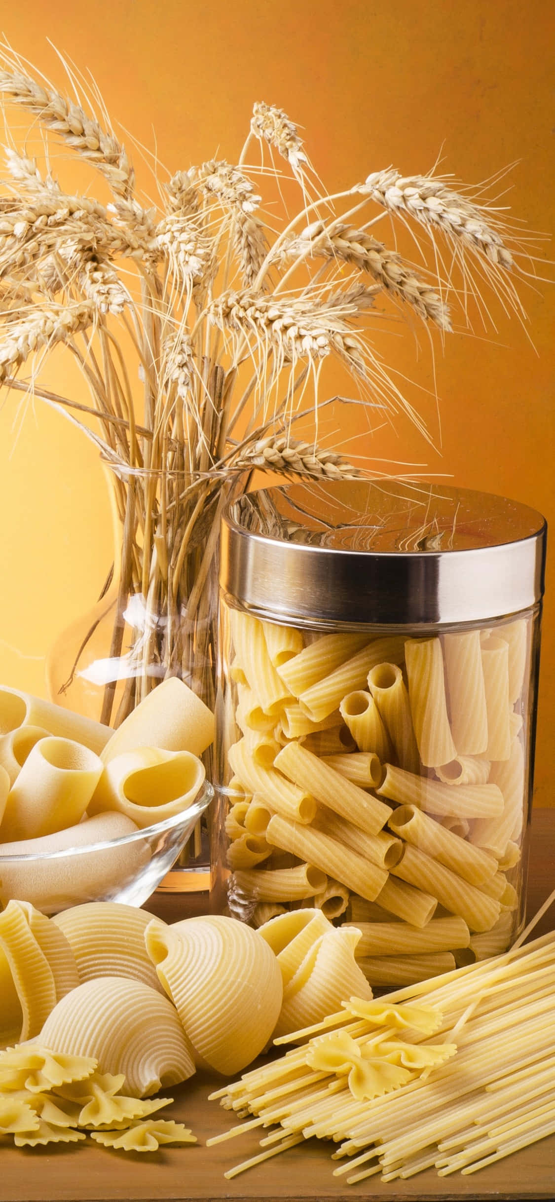 Artistic Photography iPhone X Pasta Background Wallpaper