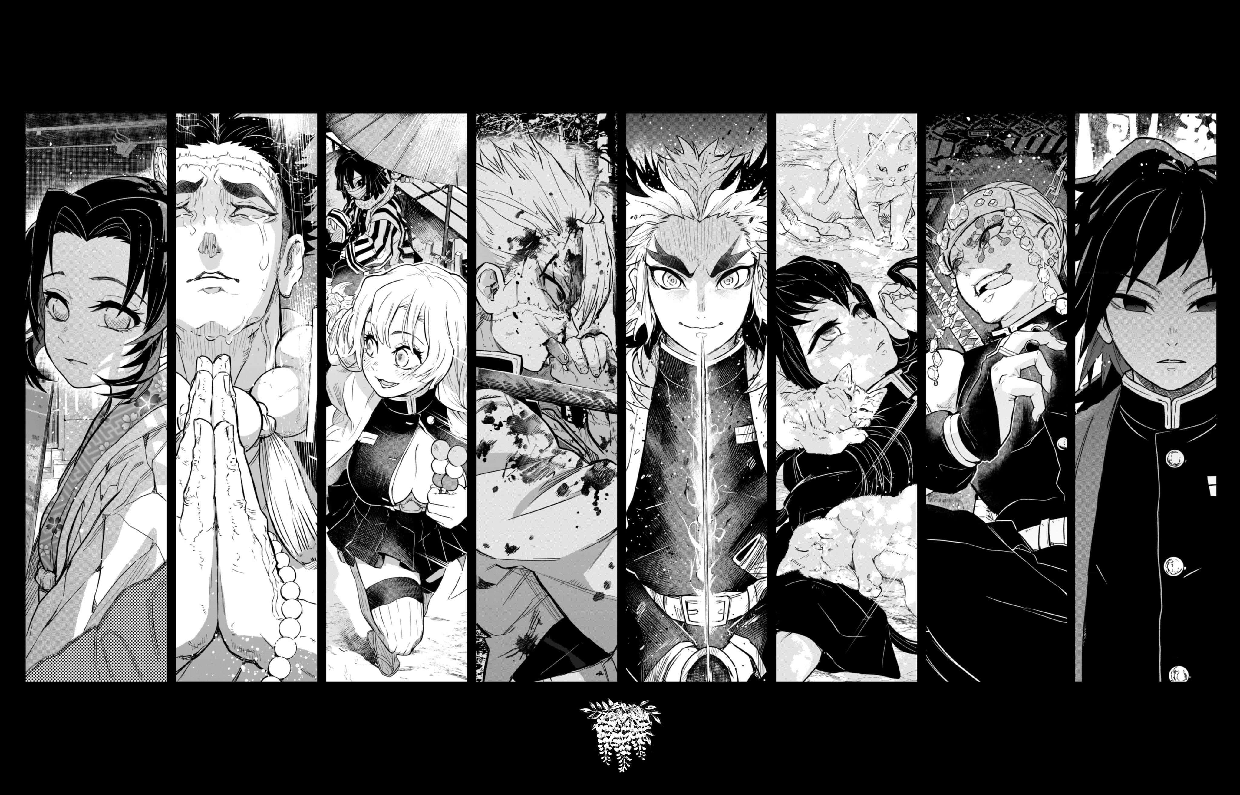 Artwork Ng Demon Slayer Manga Wallpaper
