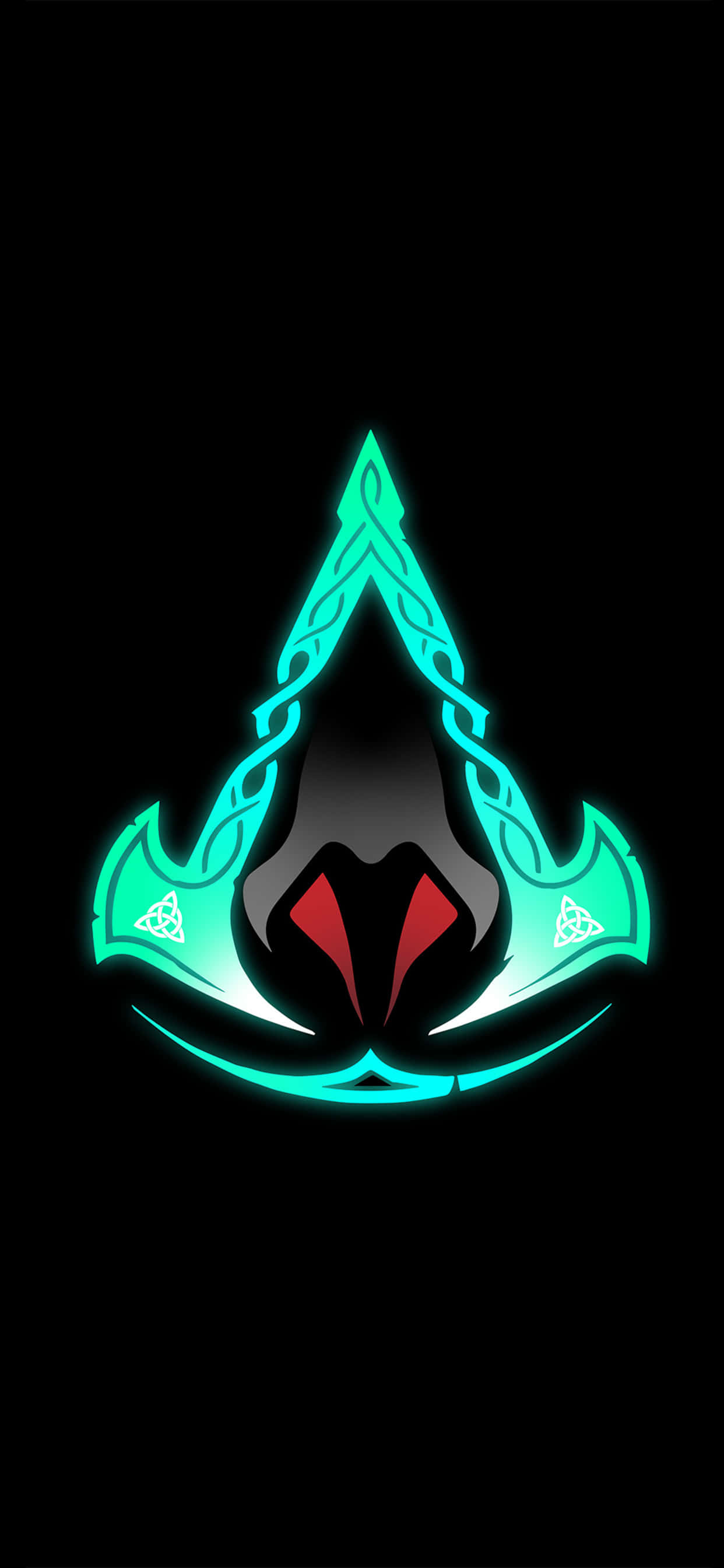 Assassin's Creed Logo iPhone Xs Max Assassin's Creed Valhalla Background Wallpaper