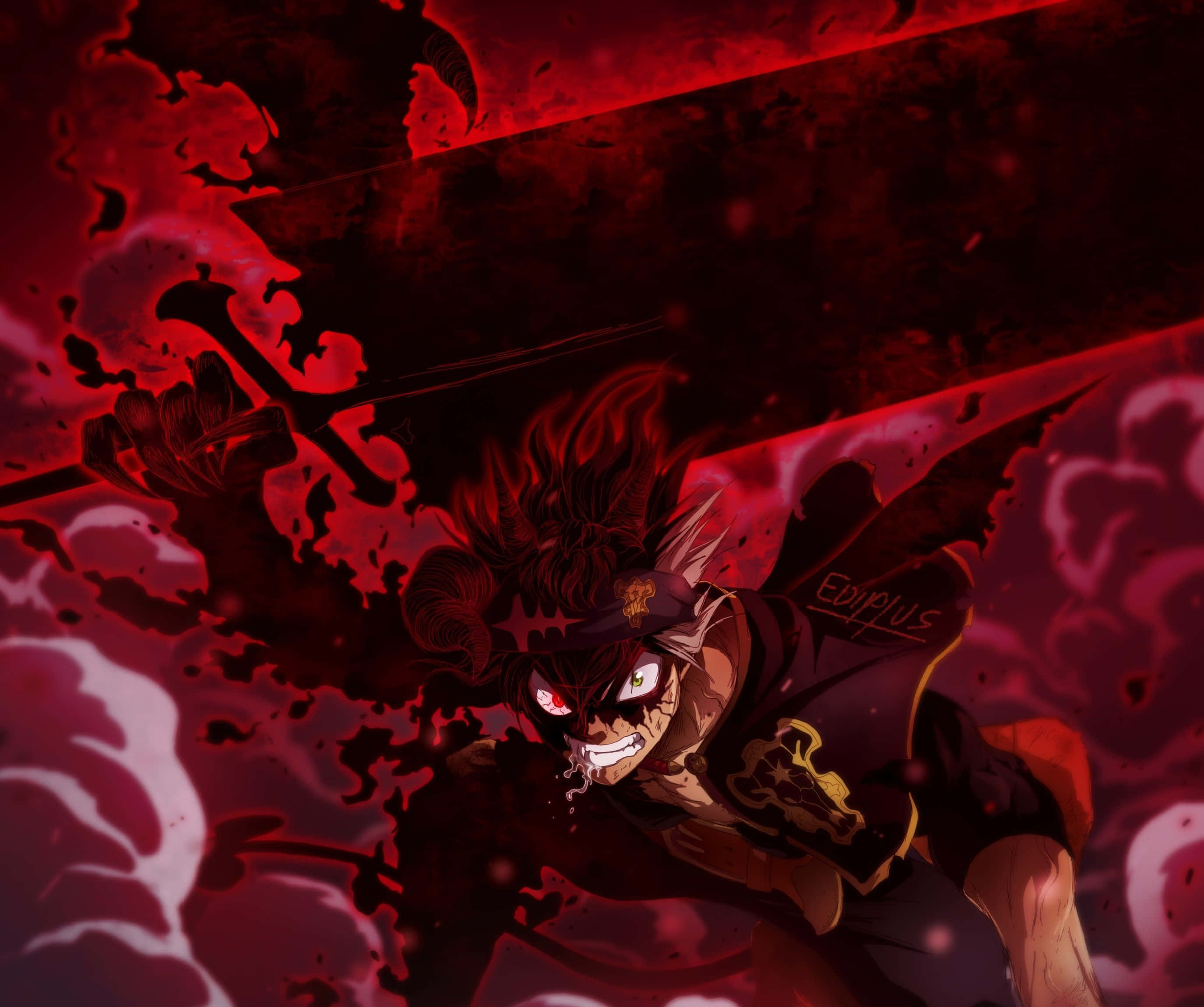 Asta Black Clover 4K Madilim na Demon Berserk Wallpaper