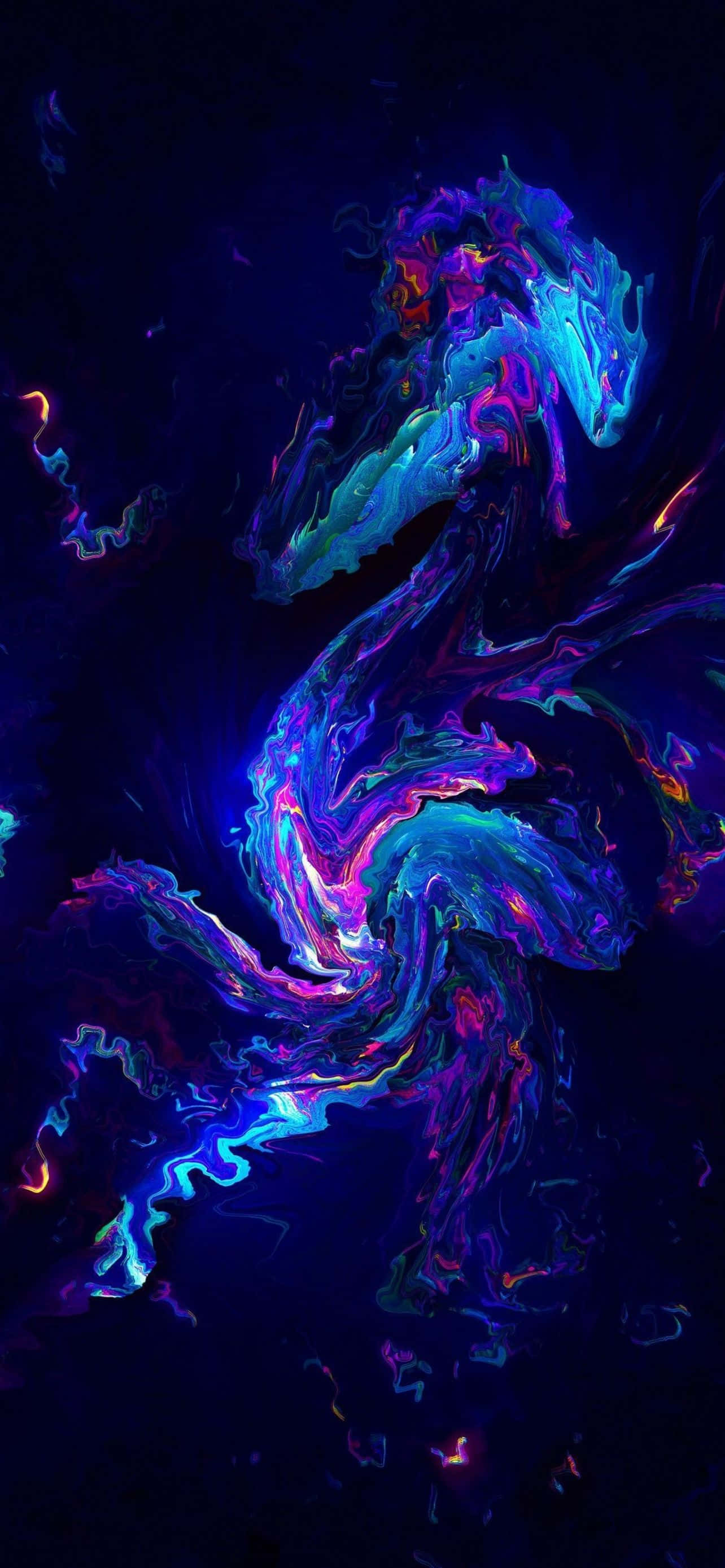 Astig na Abstract na iPhone Background Wallpaper