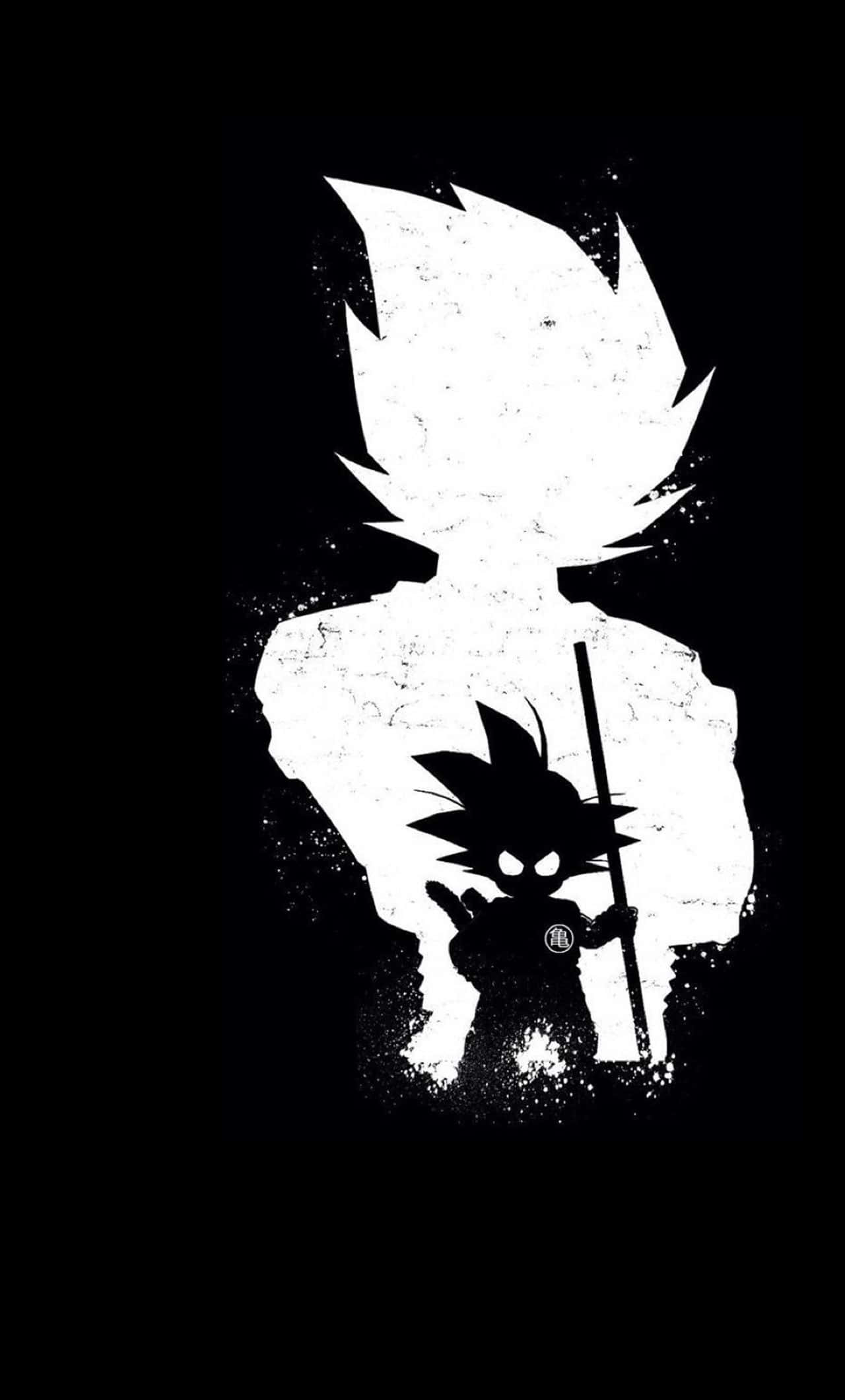 Astig na Anime Style gamit ang iPhone na ito Wallpaper