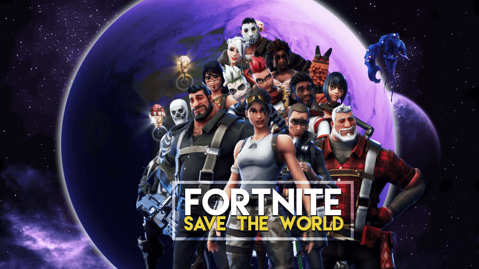Astig na background ng Fortnite Wallpaper