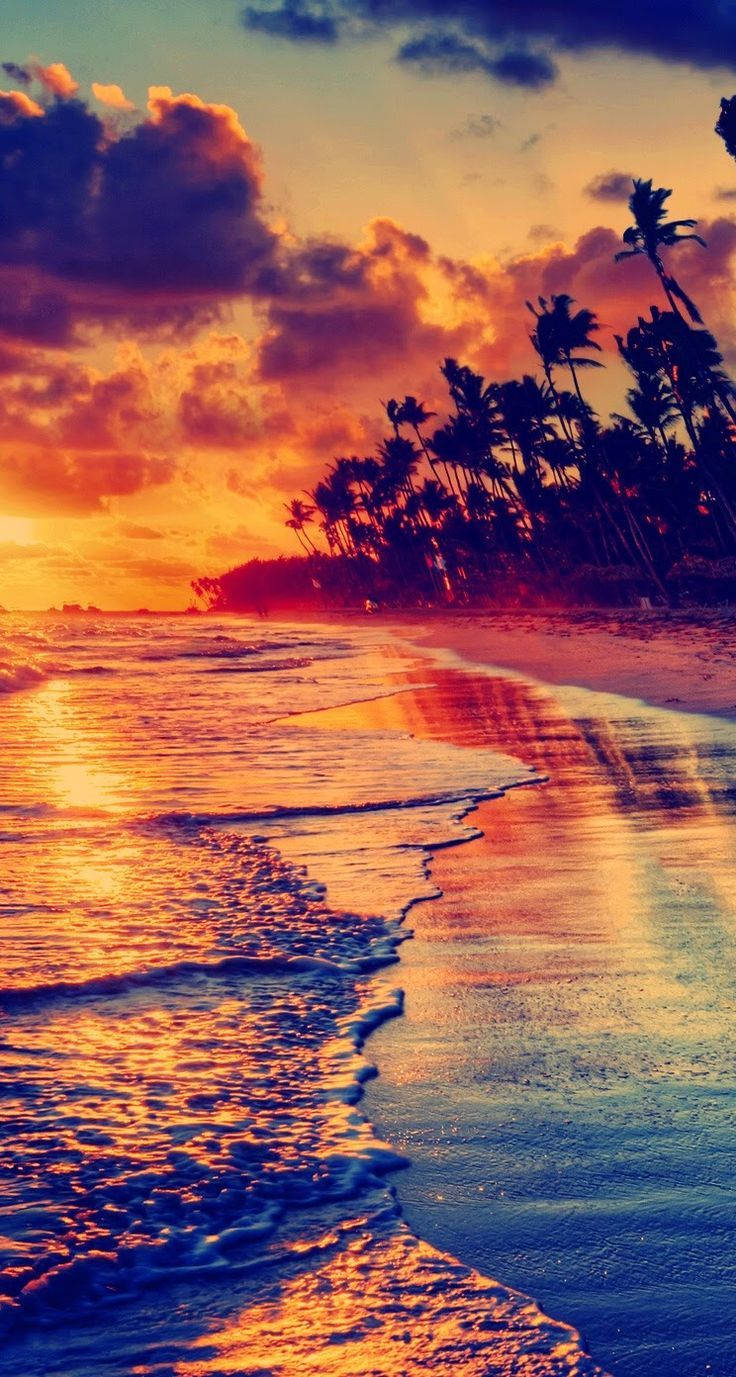 Astig na Phone Sunset Wallpaper