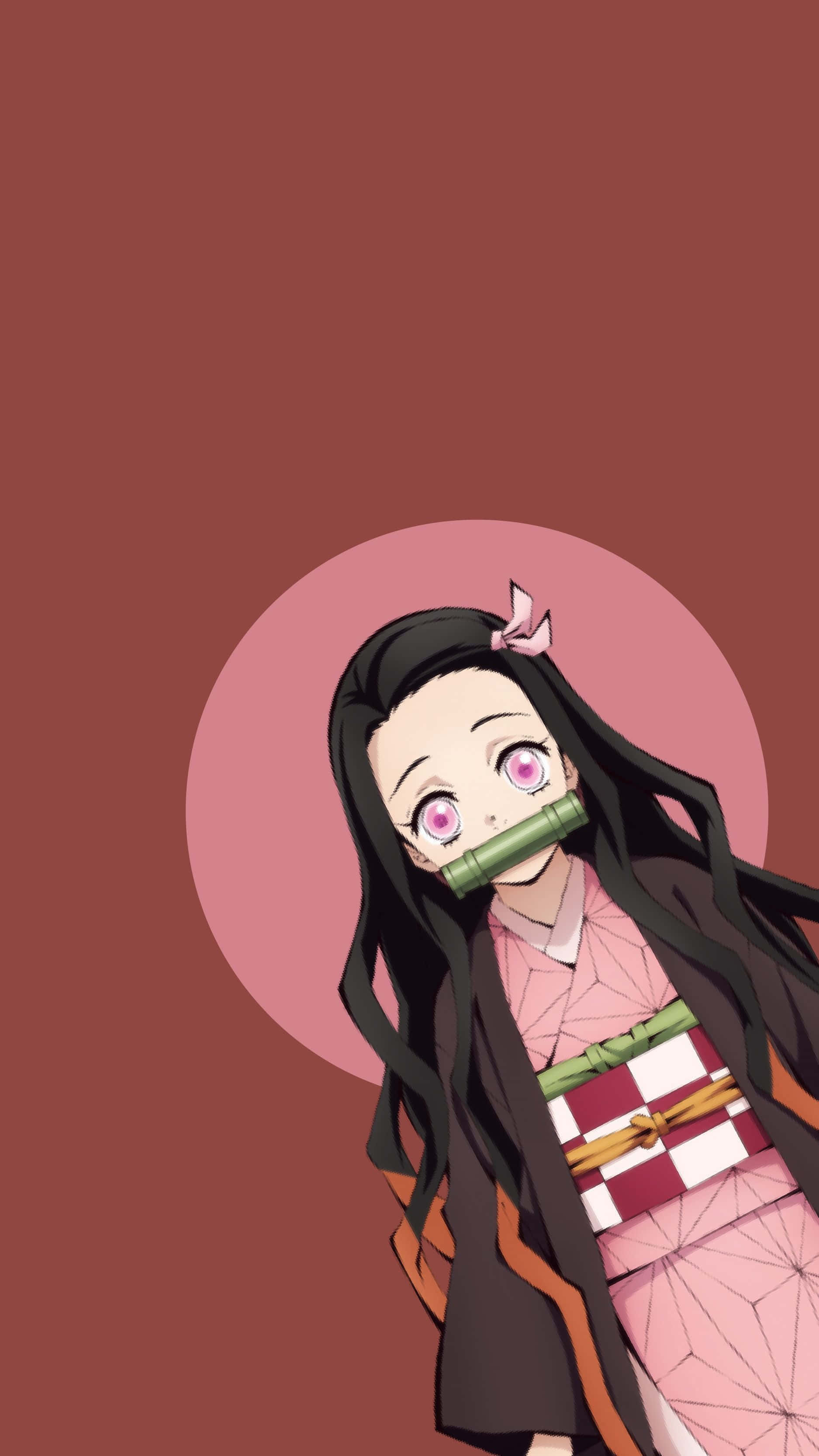 Astig na Pink na Kamado Nezuko Wallpaper