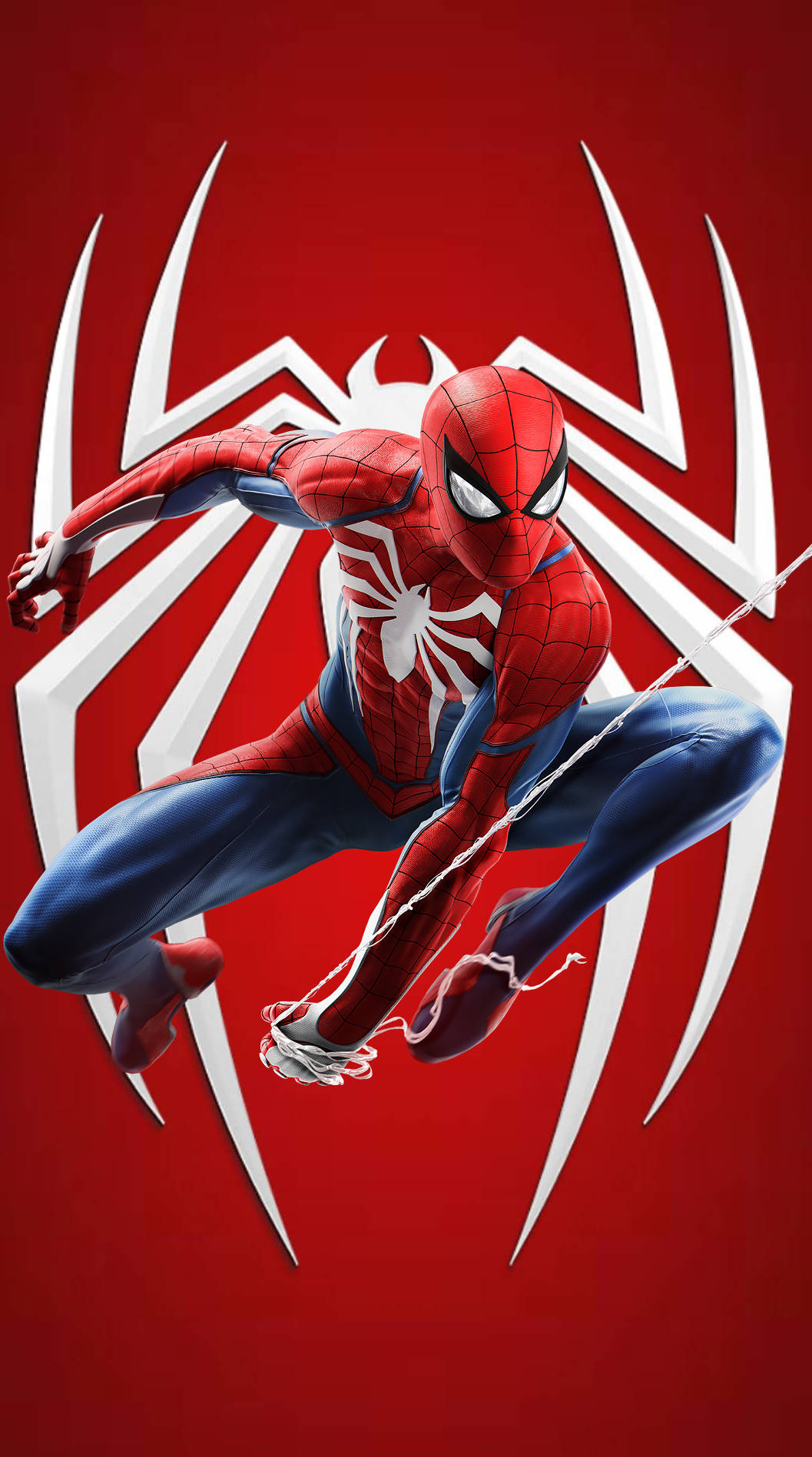 Astig na Spider Man Ps4 para sa Telepono Wallpaper