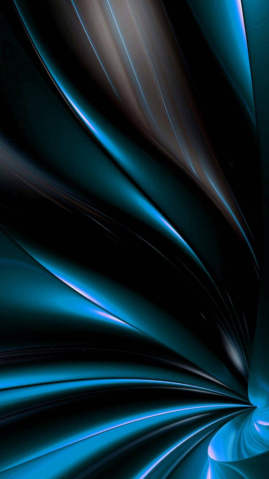 Astig na Telepono Asul at Itim Wallpaper