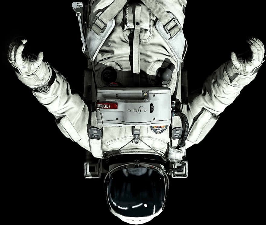 Astronaut sa Space Suit Wallpaper